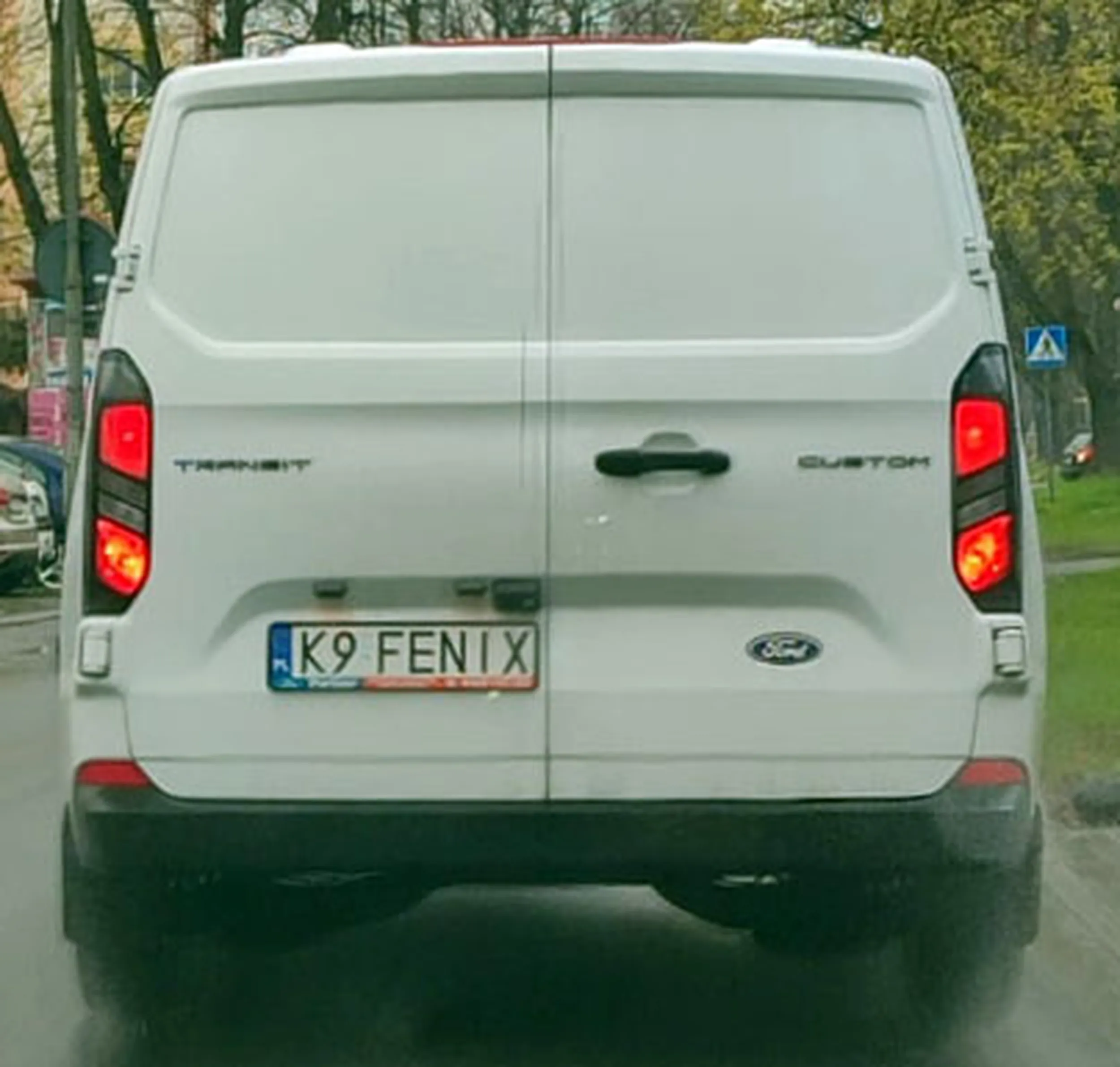 Fajny numer, blacha K9 FENIX