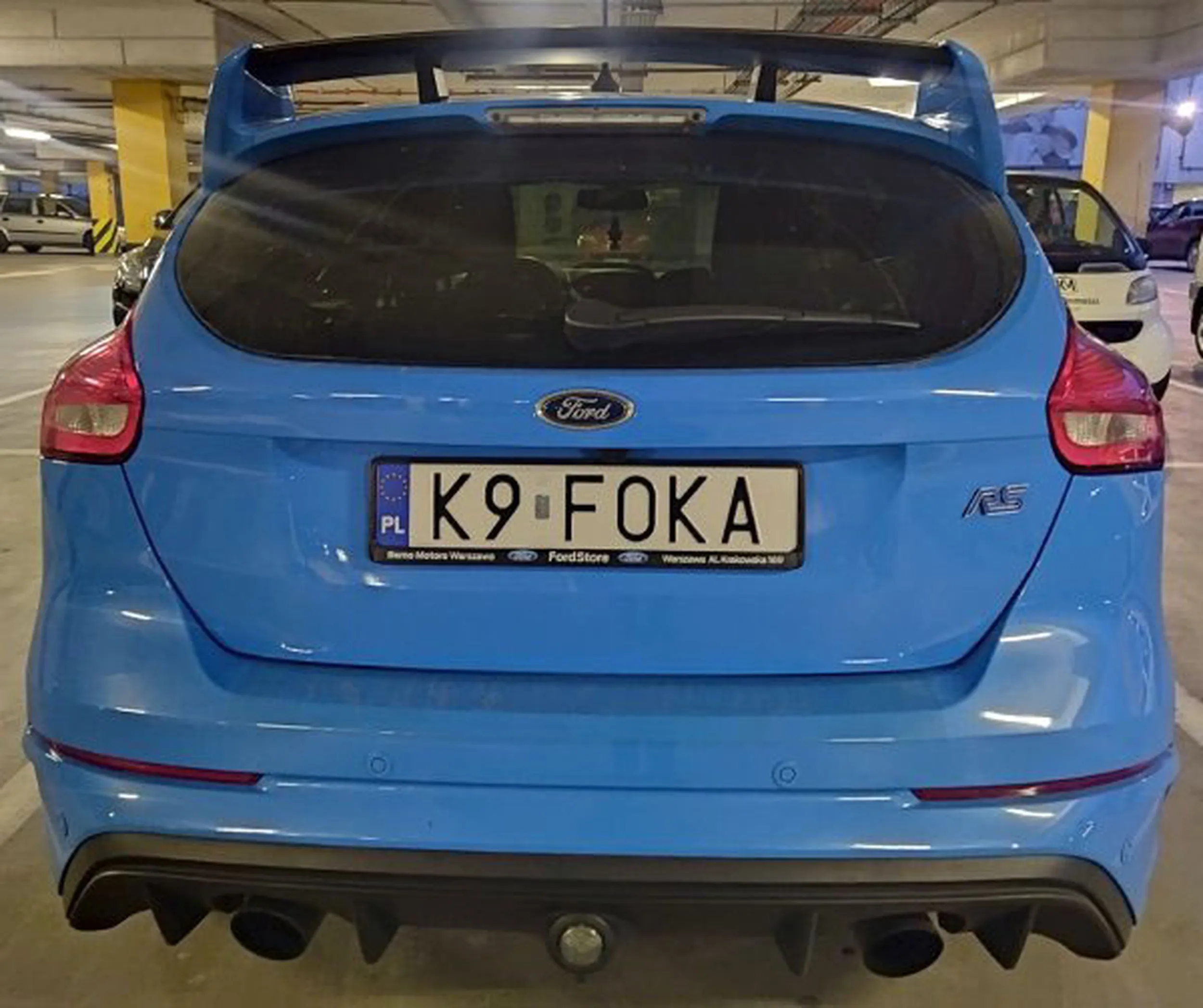 Fajny numer, blacha K9 FOKA