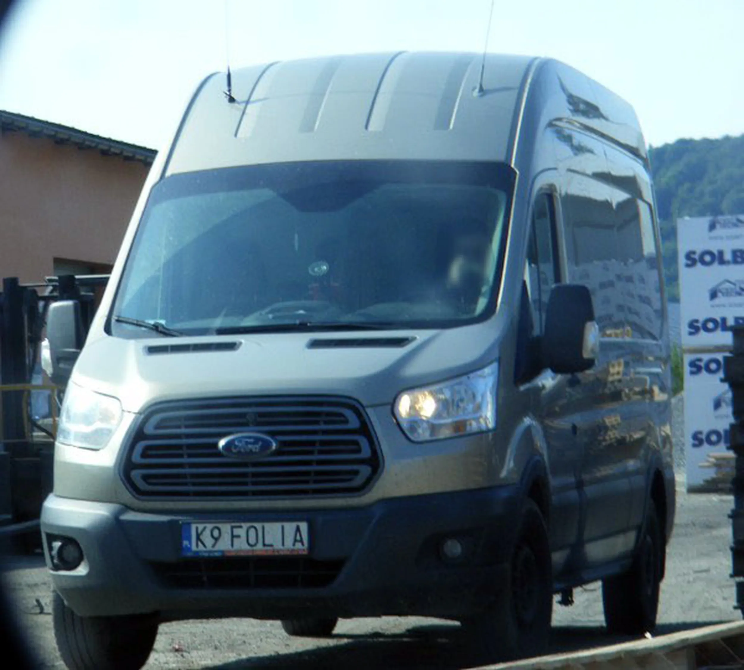 Fajny numer, blacha K9 FOLIA