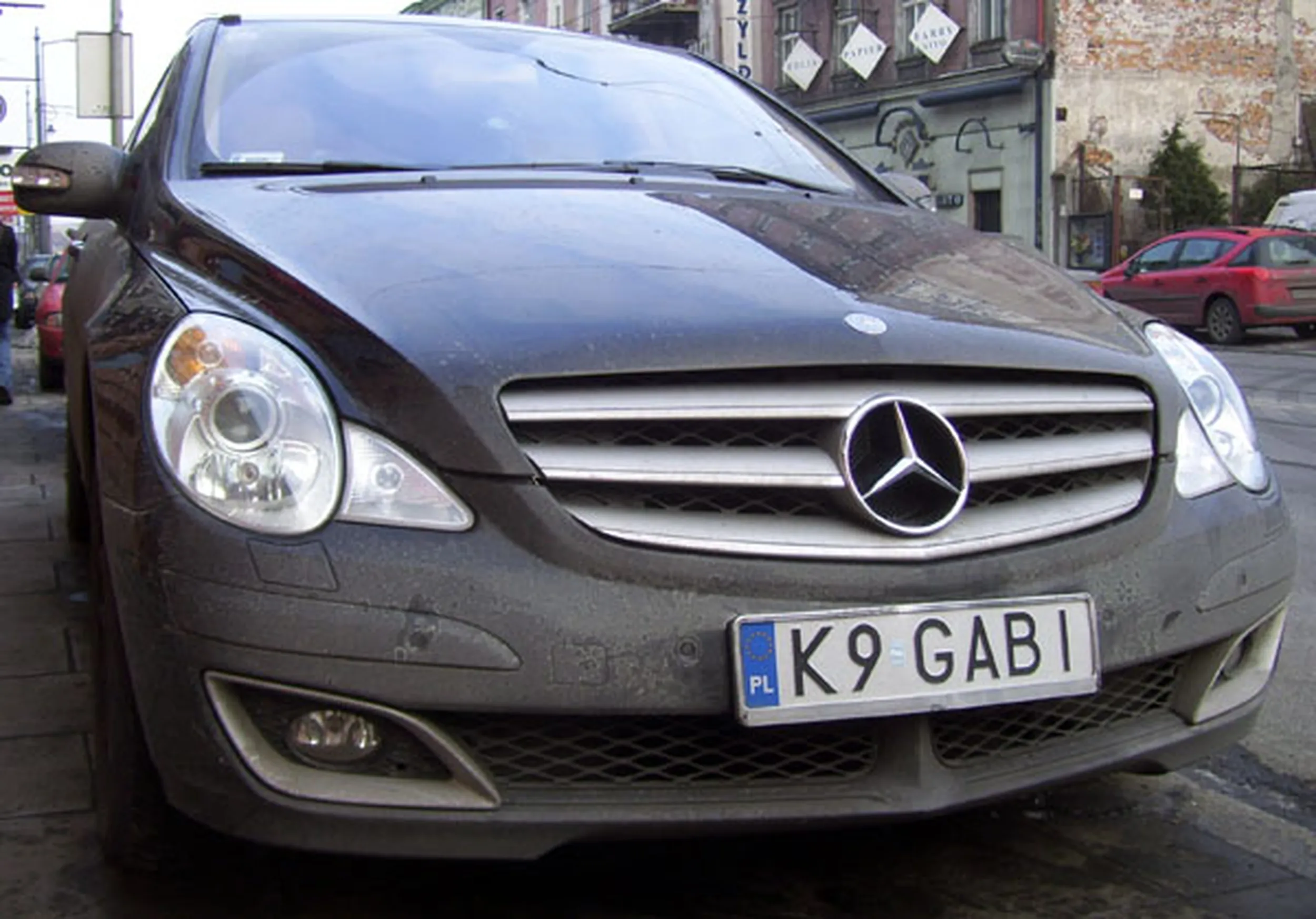 Fajny numer, blacha K9 GABI