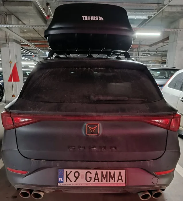 Fajny numer, blacha K9 GAMMA