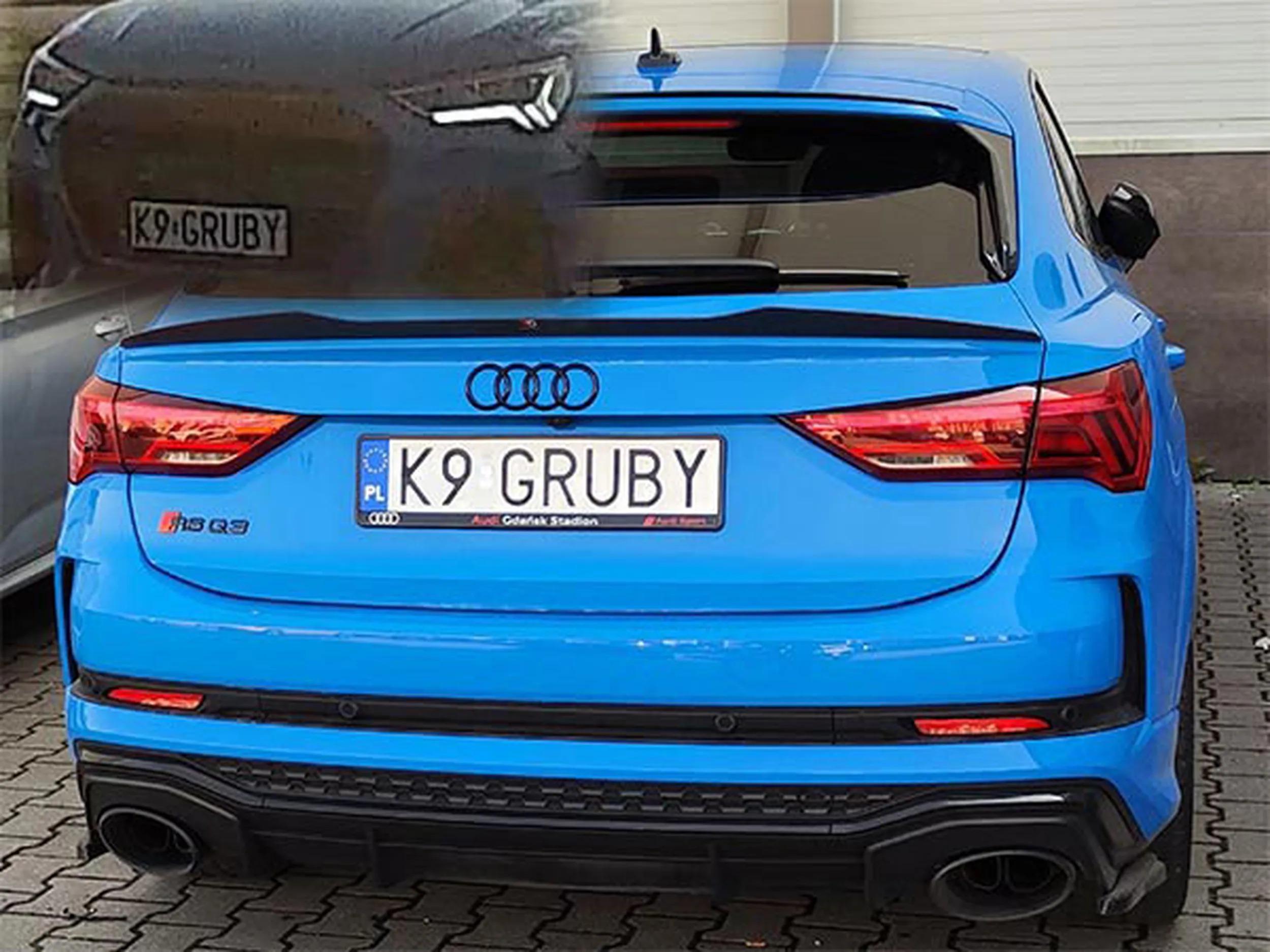 Fajny numer, blacha K9 GRUBY