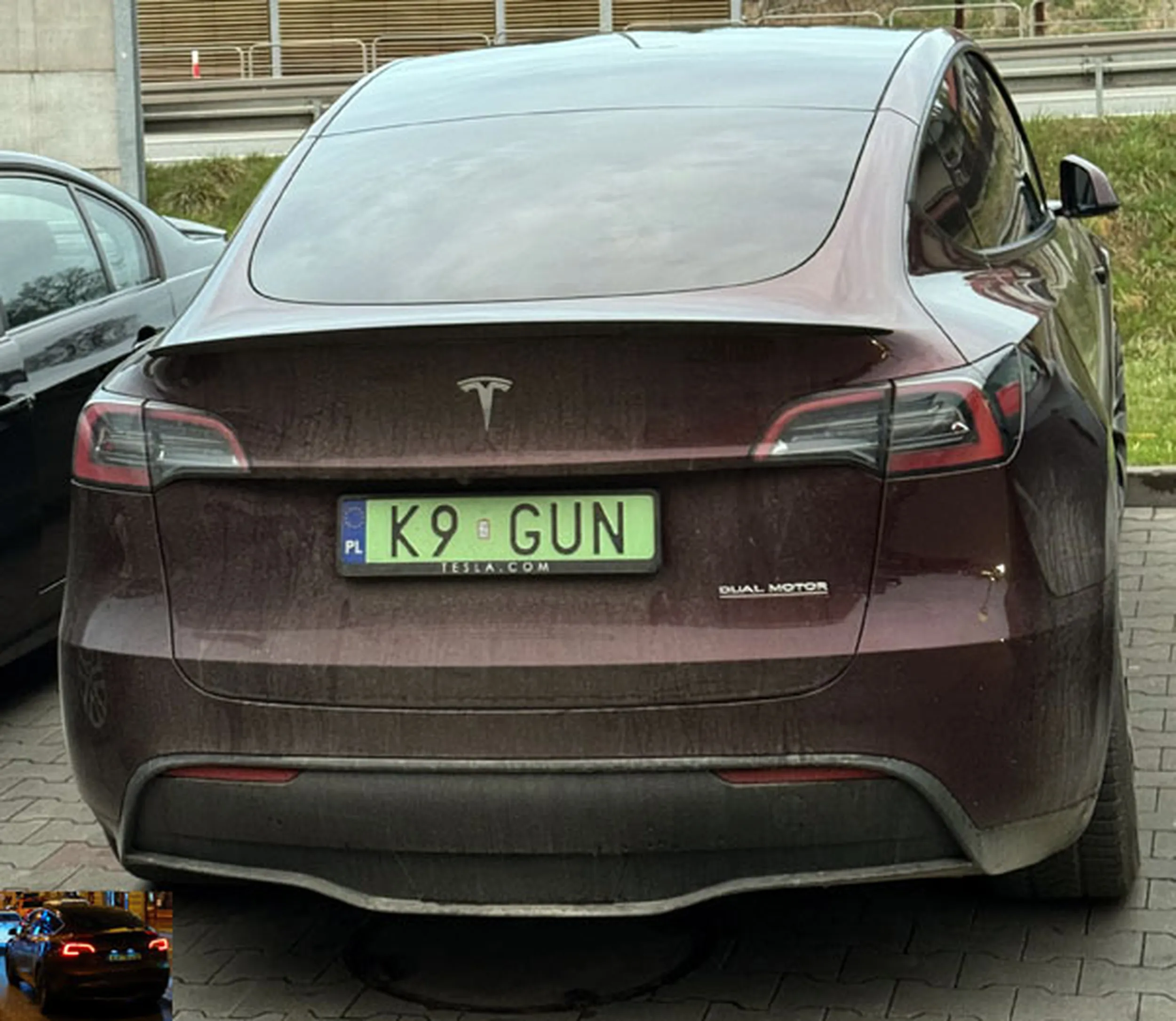 Fajny numer, blacha K9 GUN