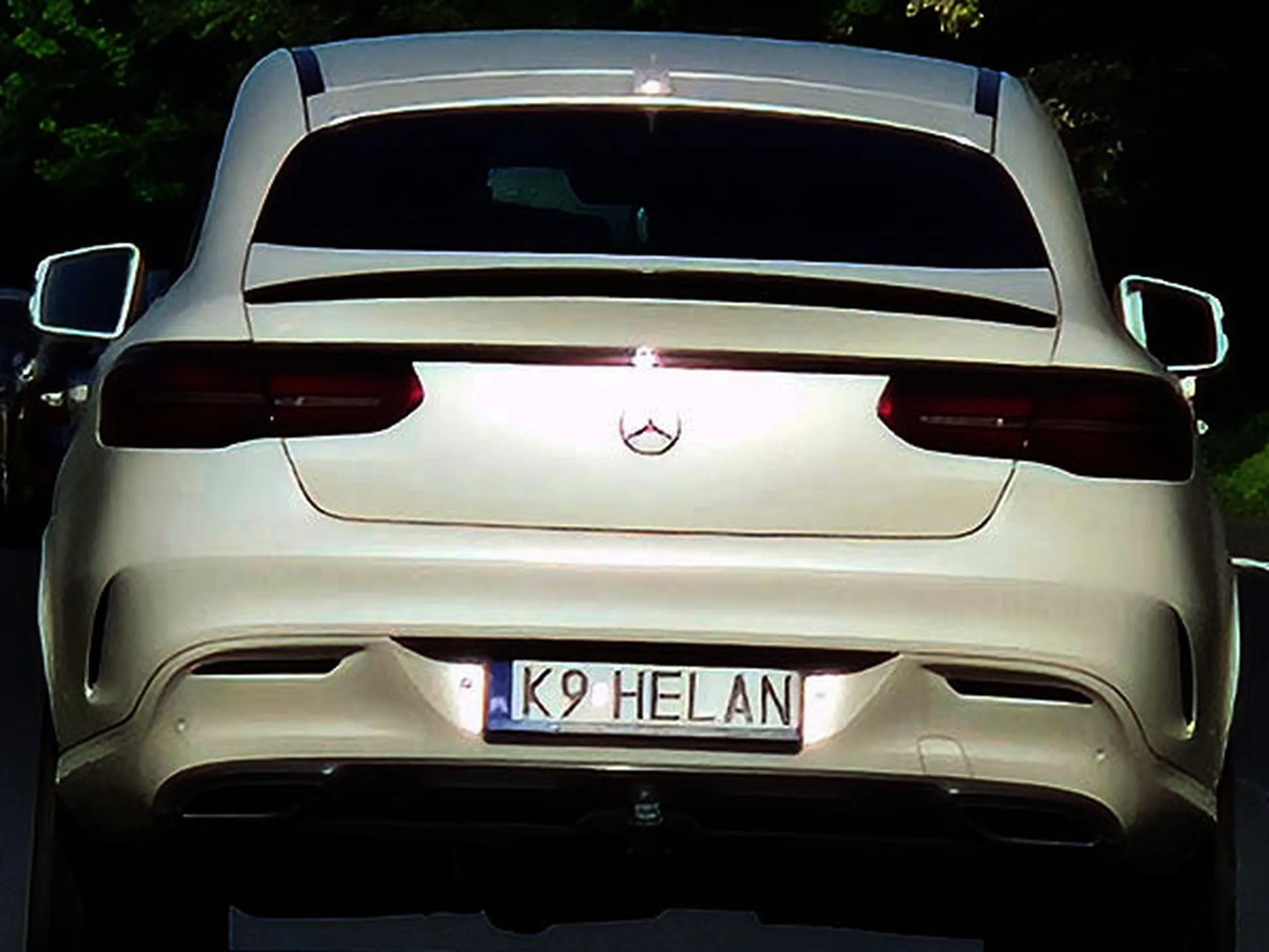 Fajny numer, blacha K9 HELAN