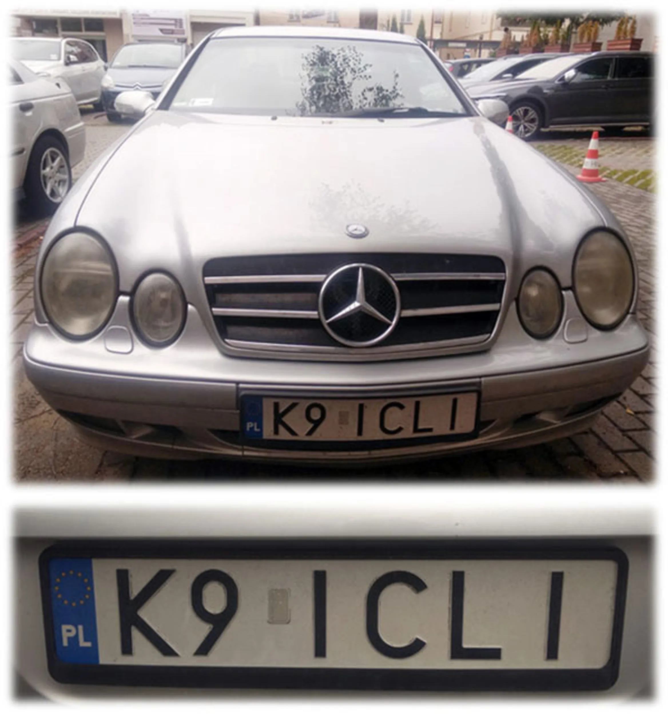 Fajny numer, blacha K9 ICLI