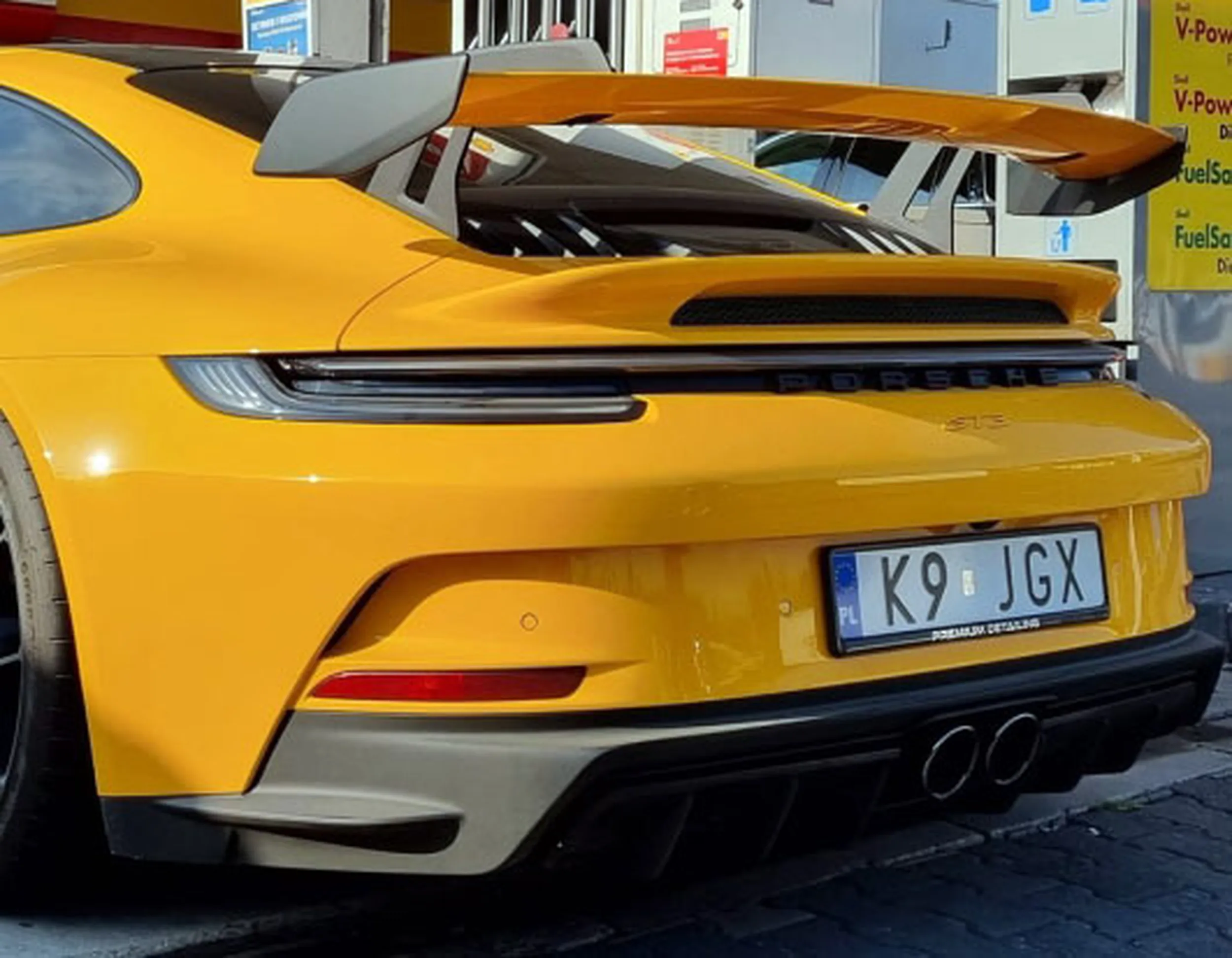 Fajny numer, blacha K9 JGX