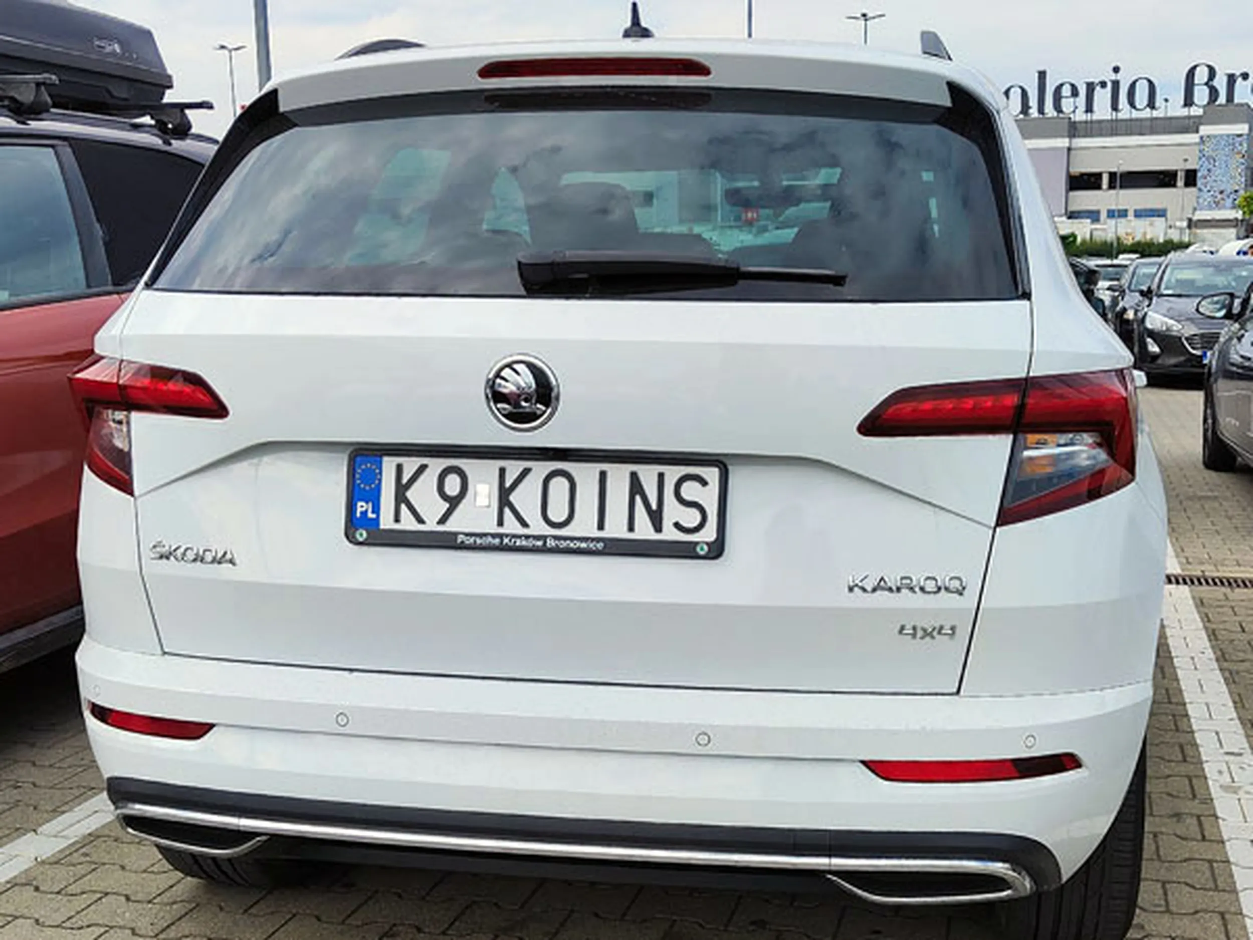 Fajny numer, blacha K9 KOINS