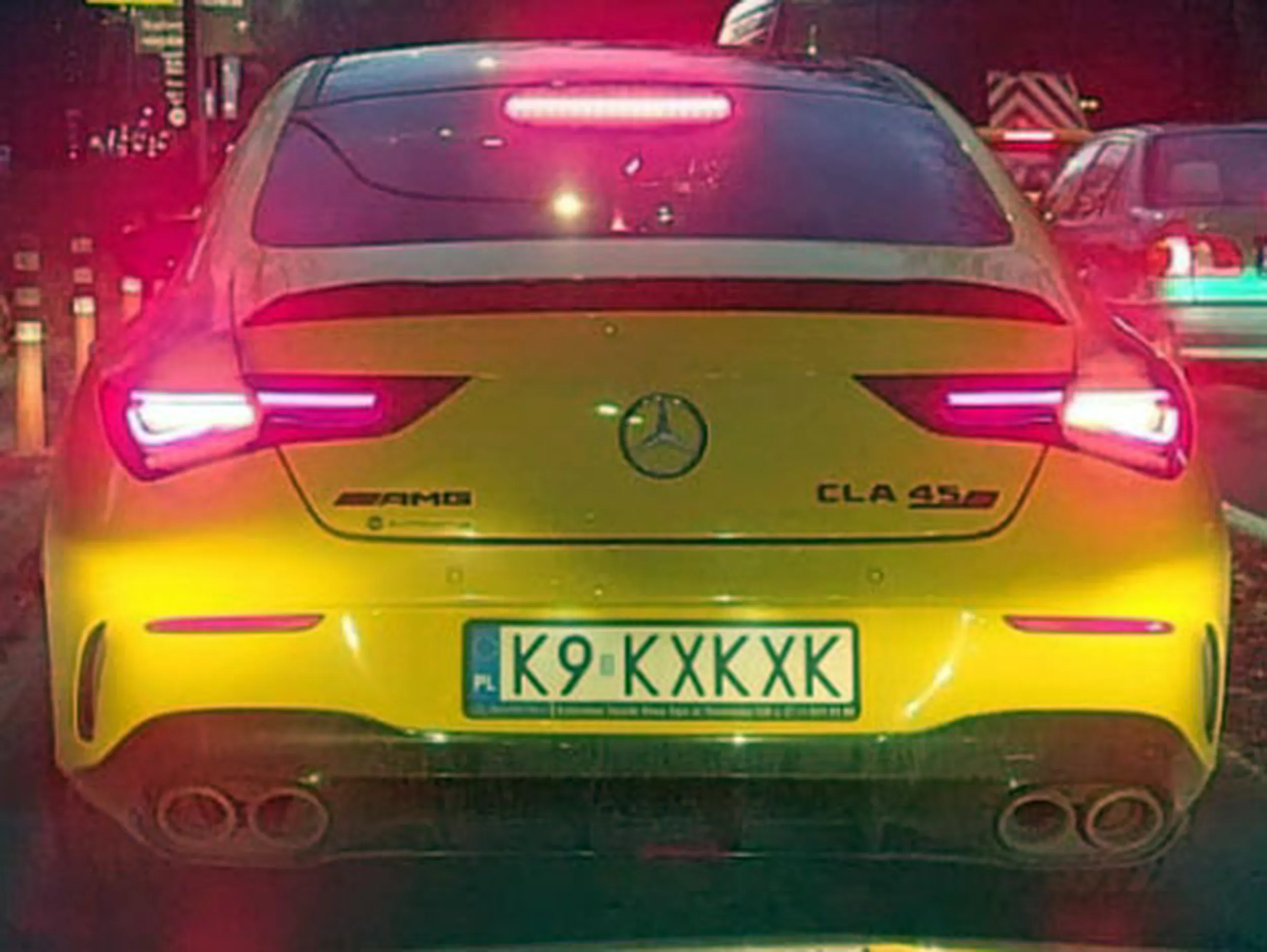 Fajny numer, blacha K9 KXKXK