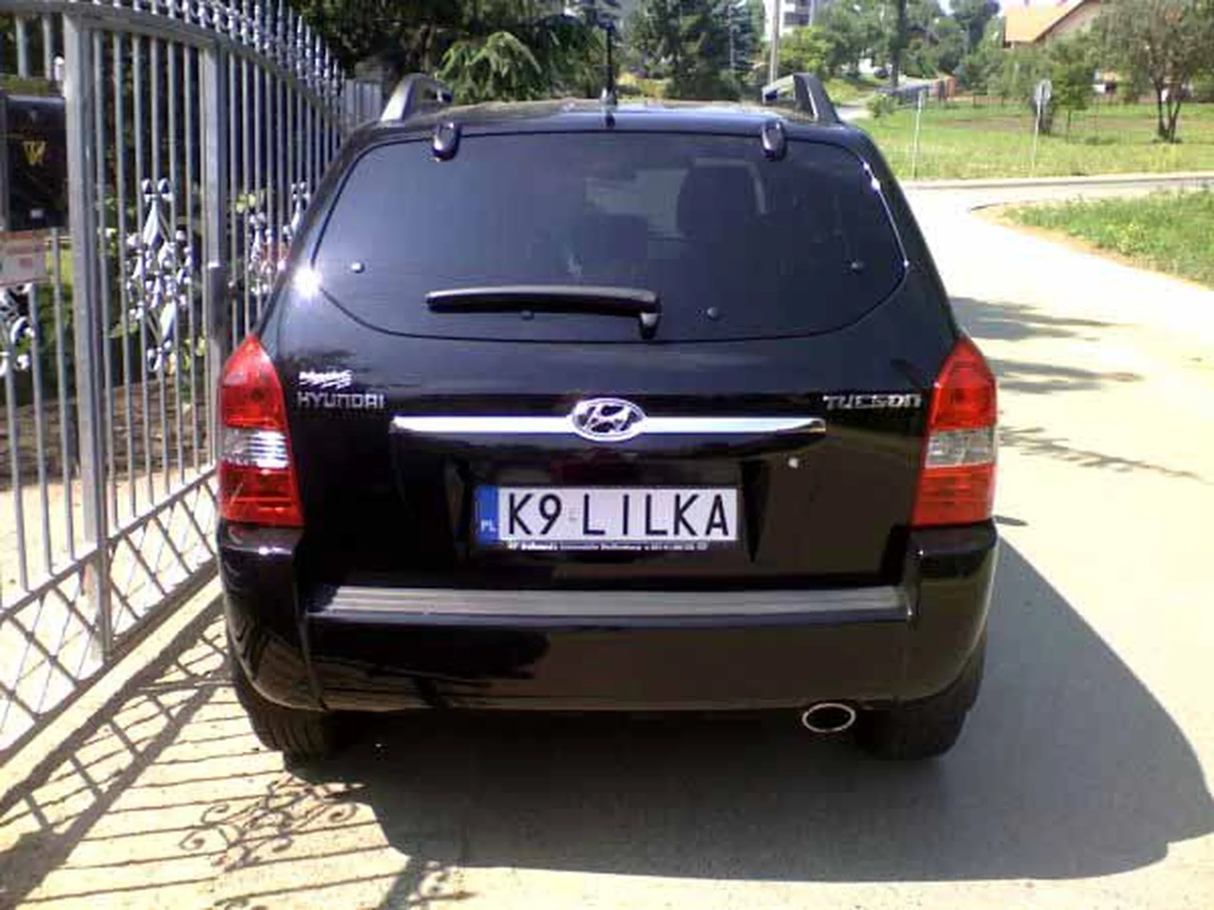 Fajny numer, blacha K9 LILKA