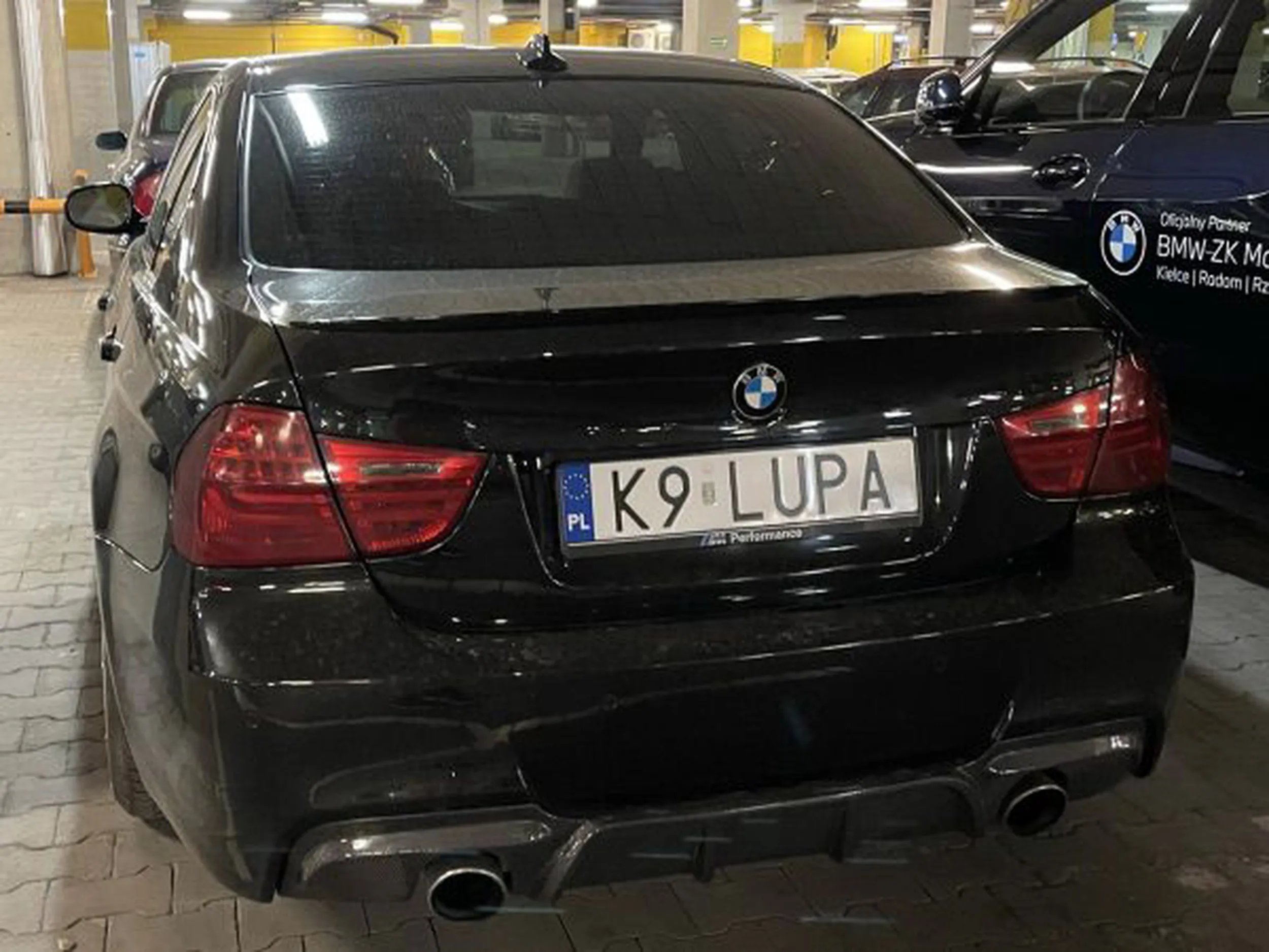 Fajny numer, blacha K9 LUPA