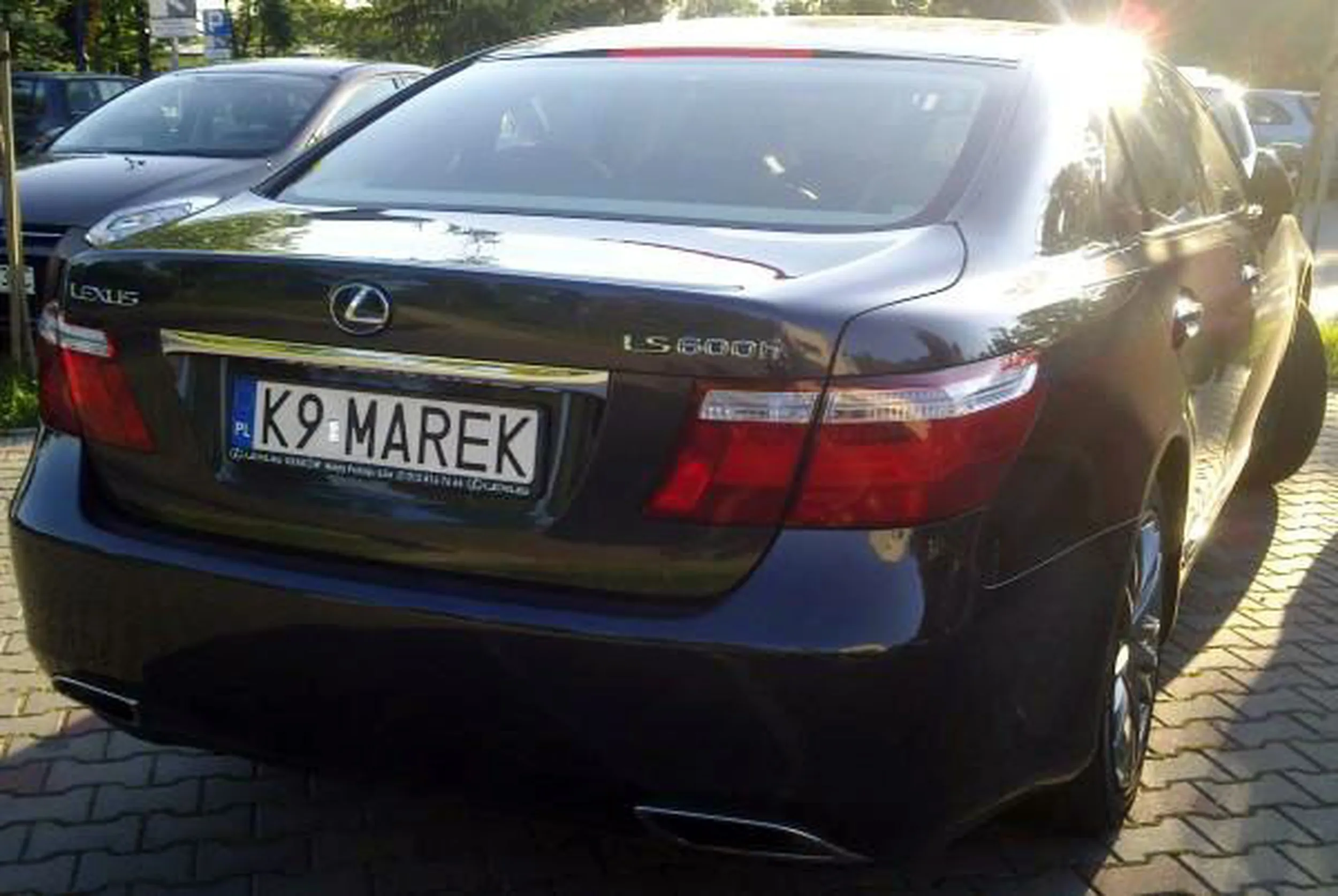 Fajny numer, blacha K9 MAREK