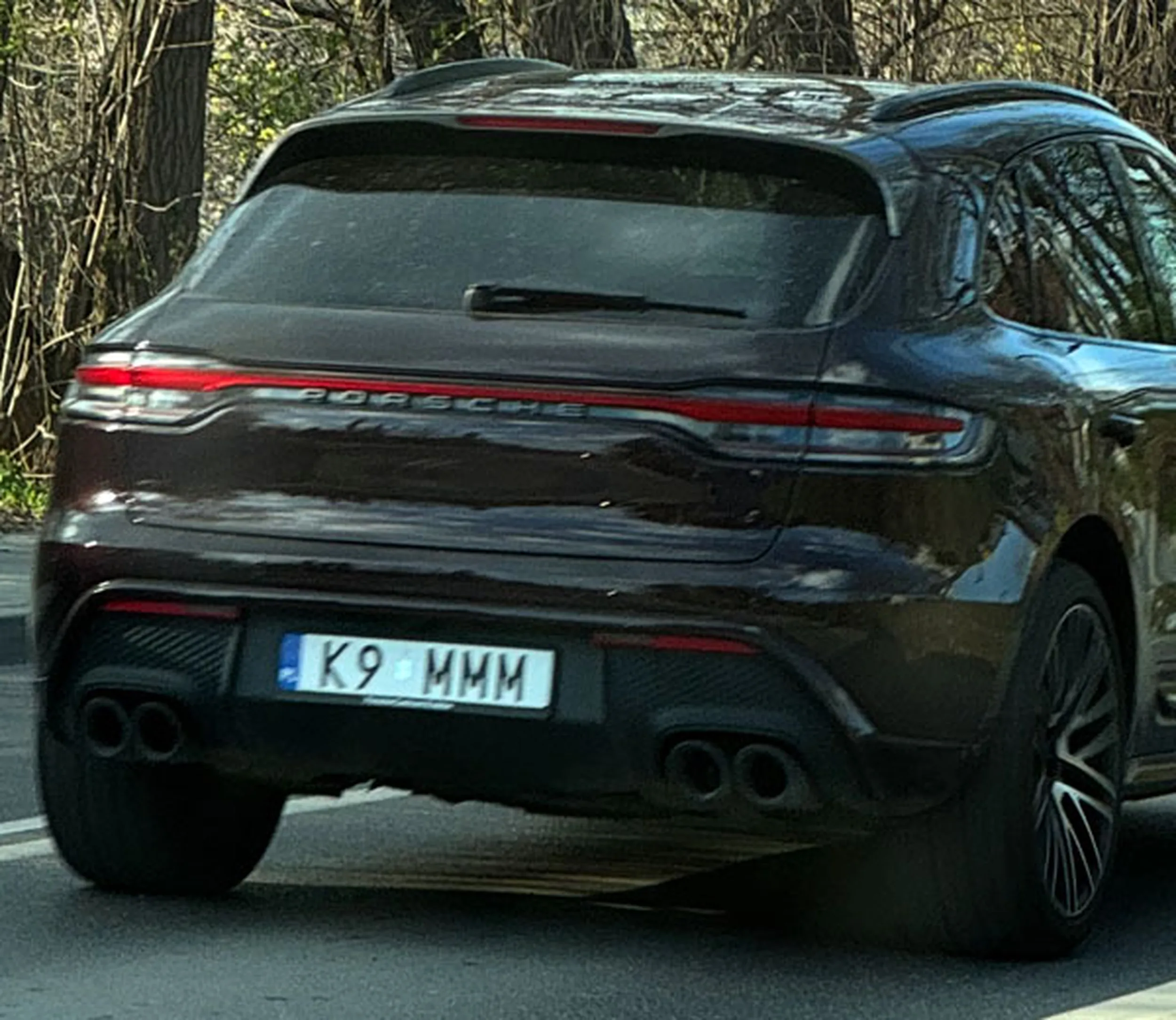 Fajny numer, blacha K9 MMM