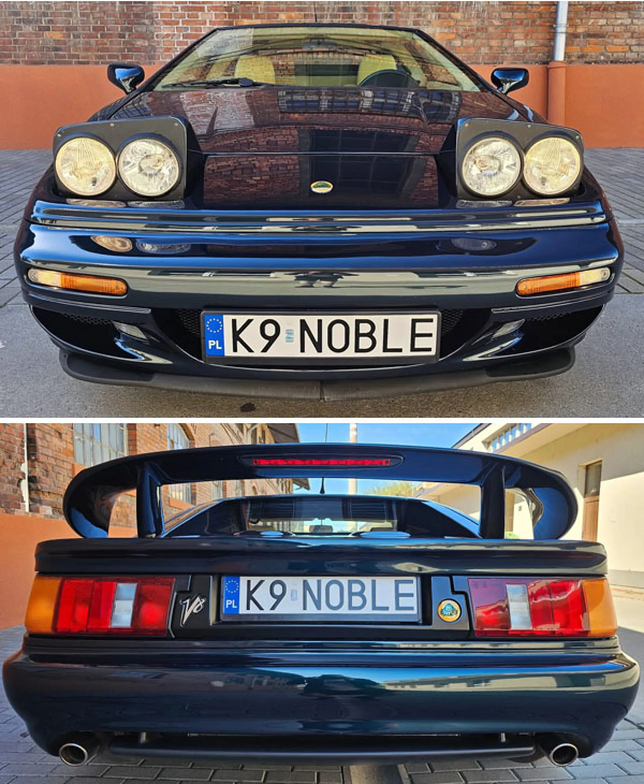 Fajny numer, blacha K9 NOBLE