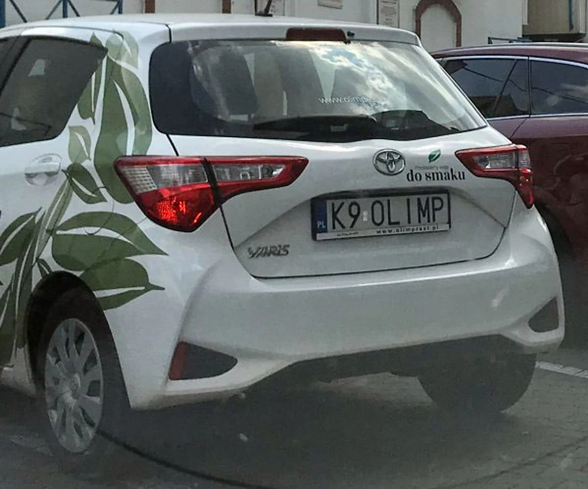 Fajny numer, blacha K9 OLIMP