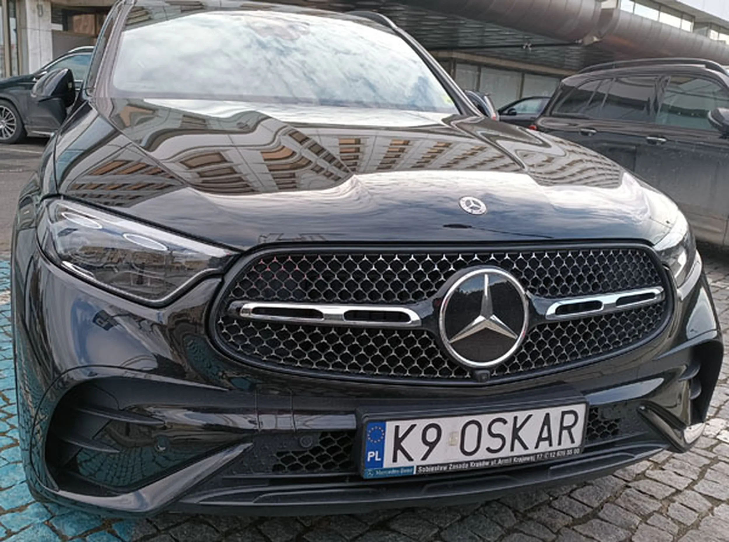 Fajny numer, blacha K9 OSKAR