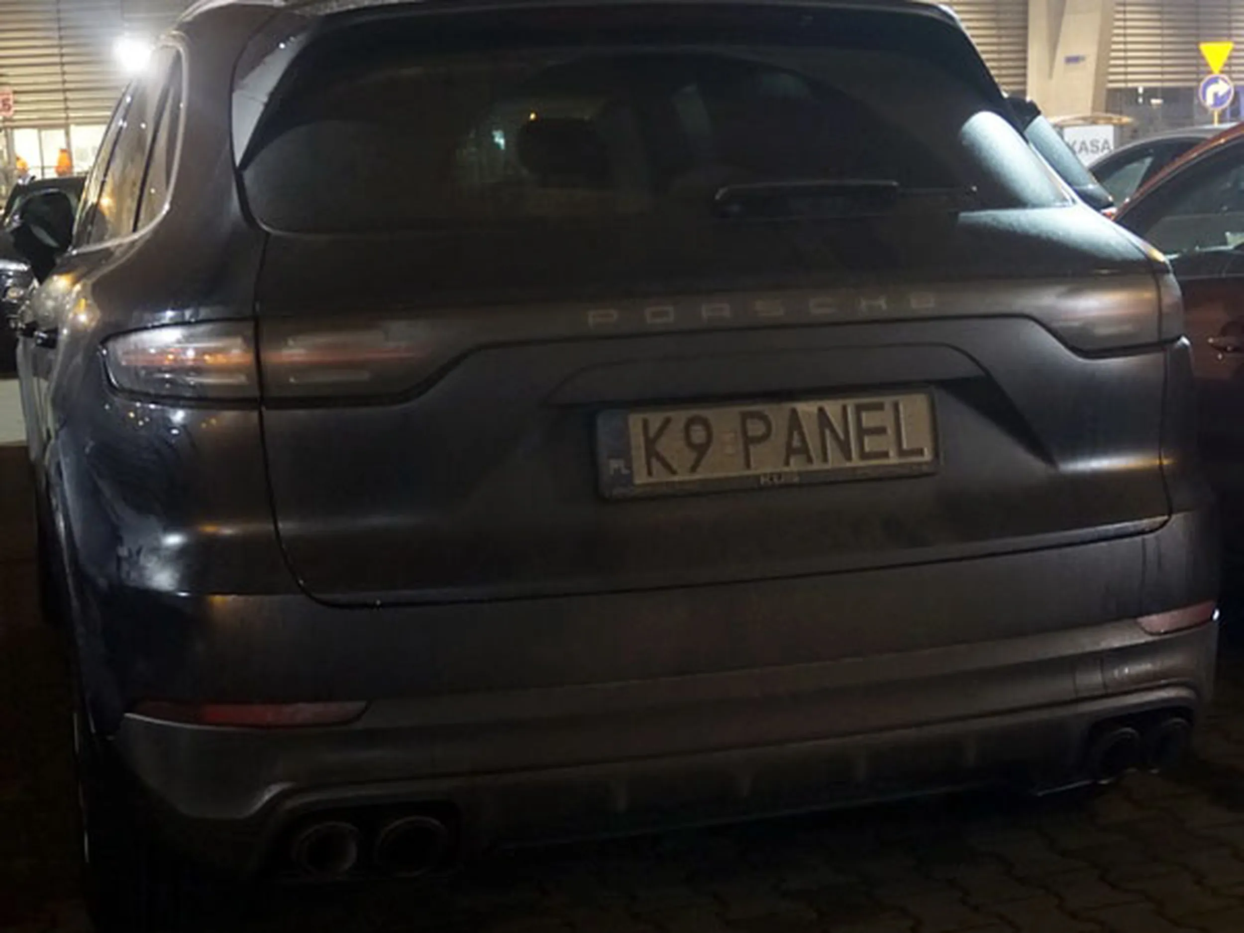 Fajny numer, blacha K9 PANEL