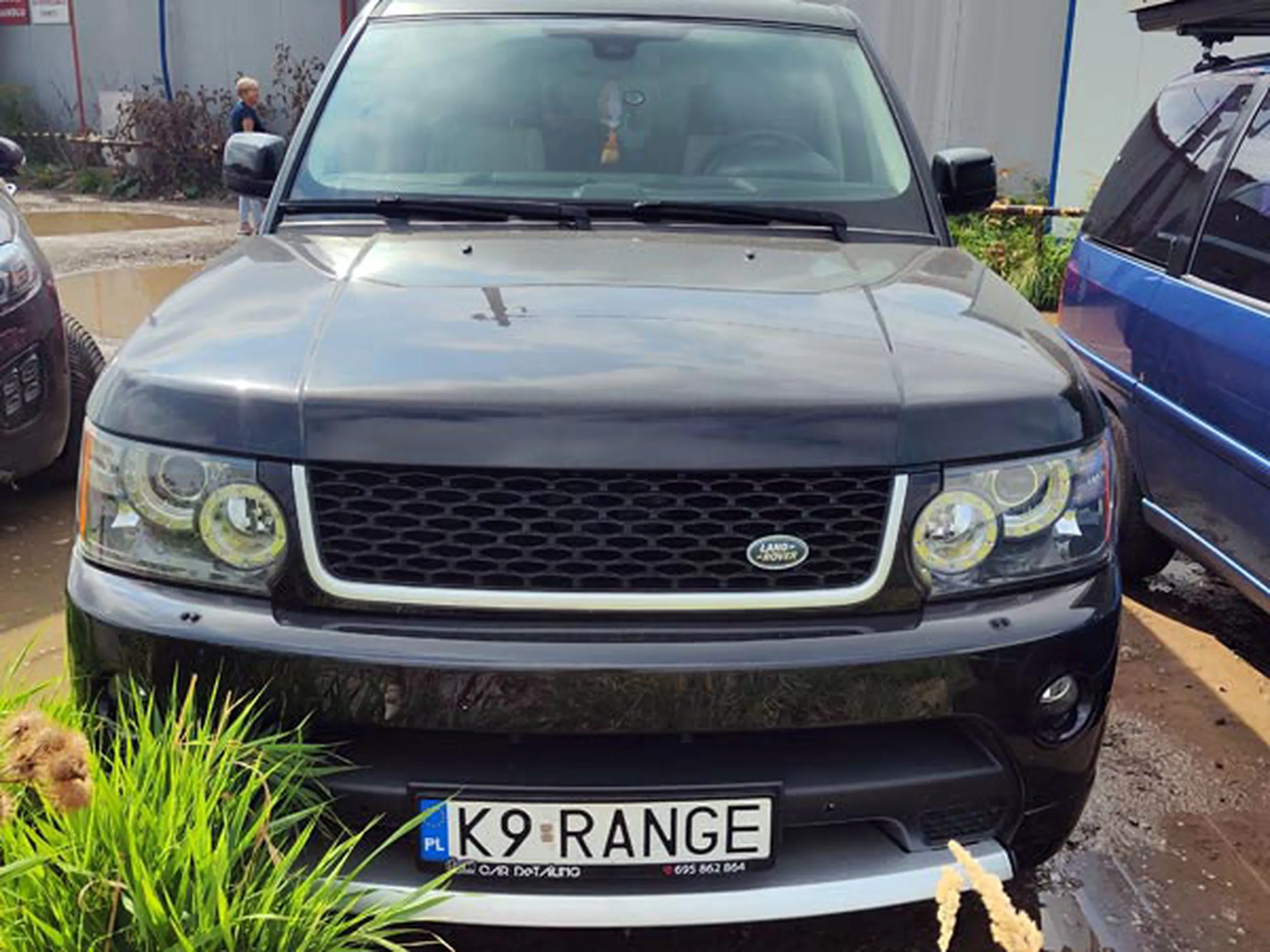 Fajny numer, blacha K9 RANGE