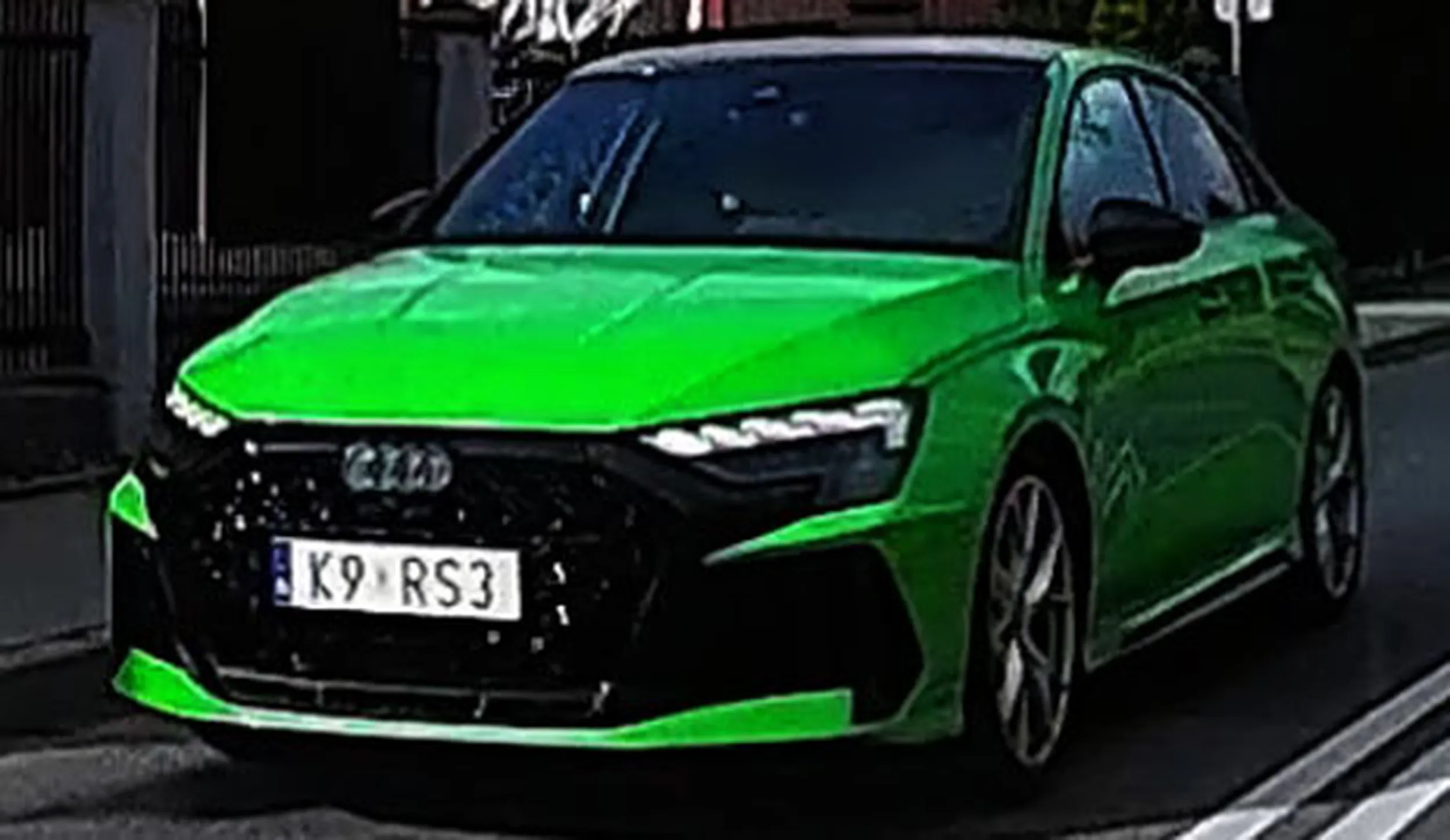 Fajny numer, blacha K9 RS3