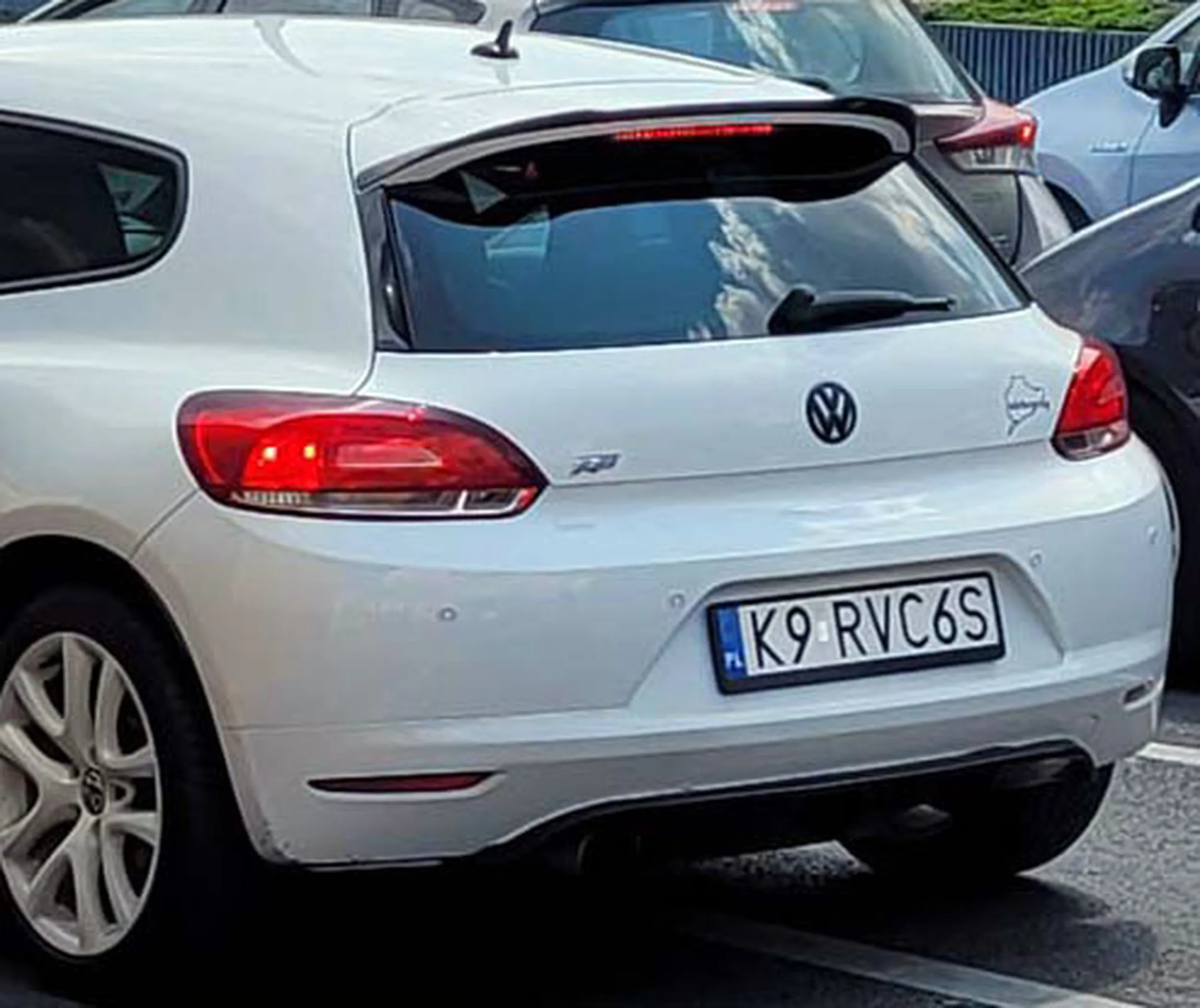 Fajny numer, blacha K9 RVC6S