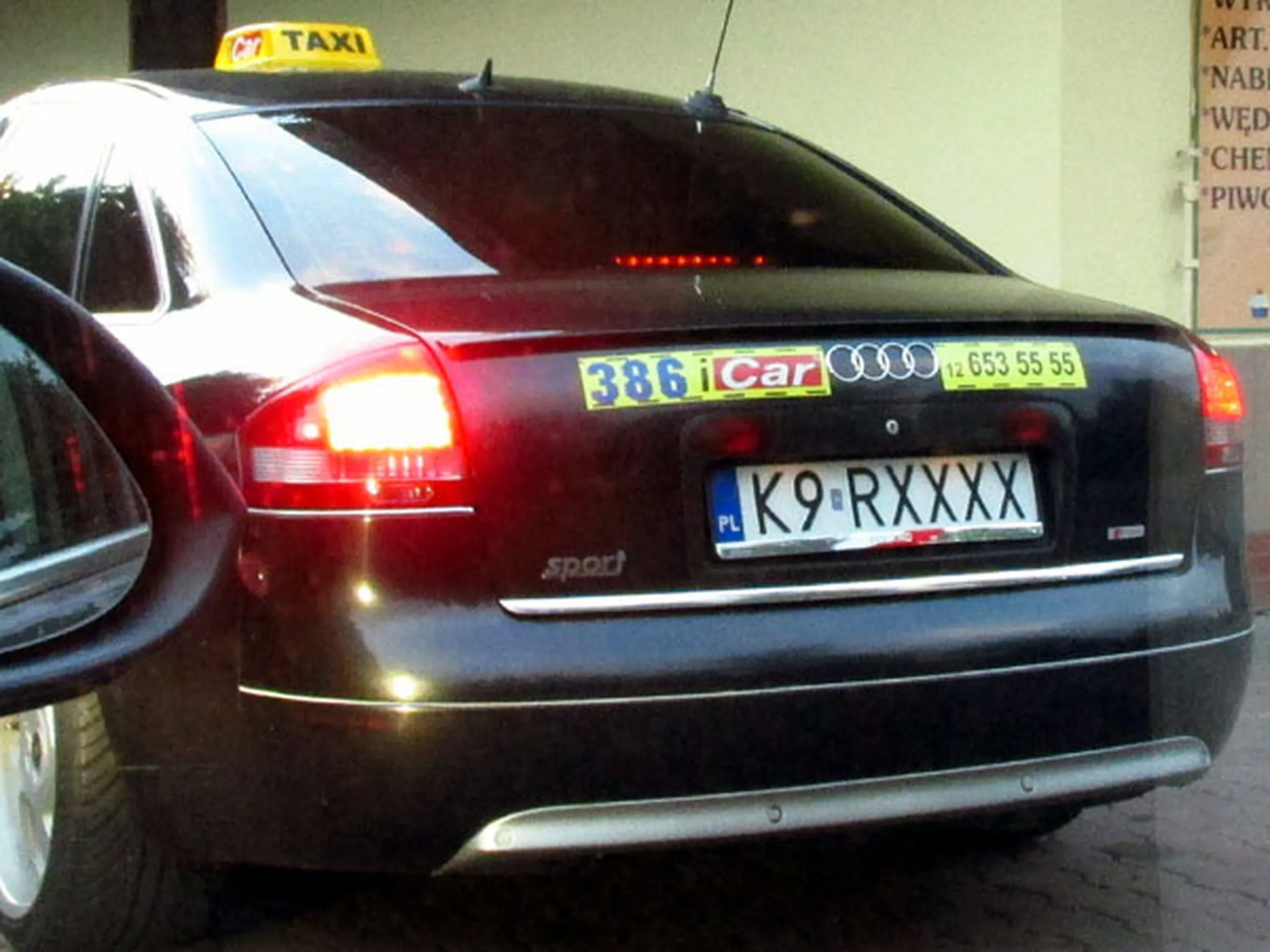 Fajny numer, blacha K9 RXXXX