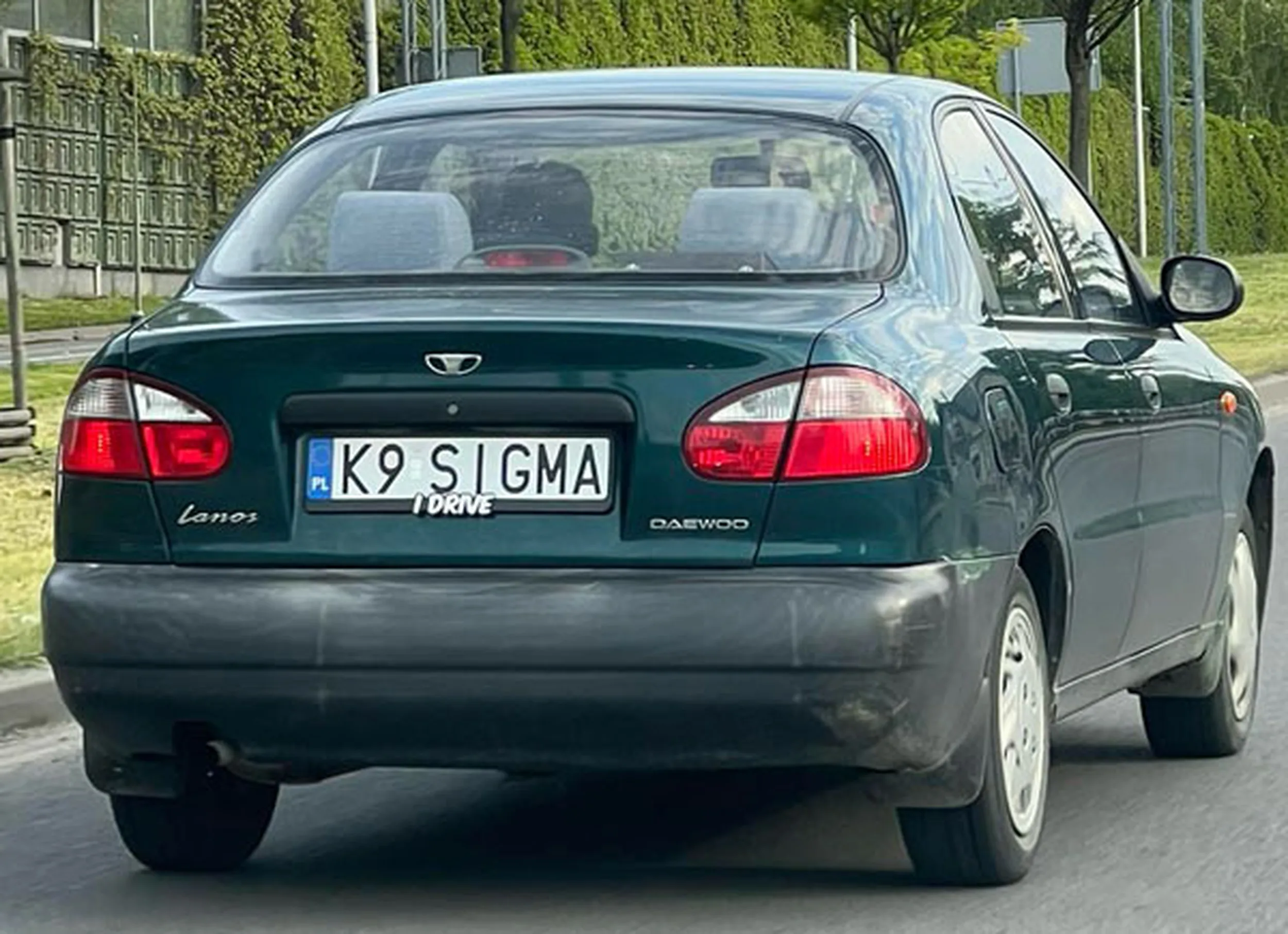 Fajny numer, blacha K9 SIGMA