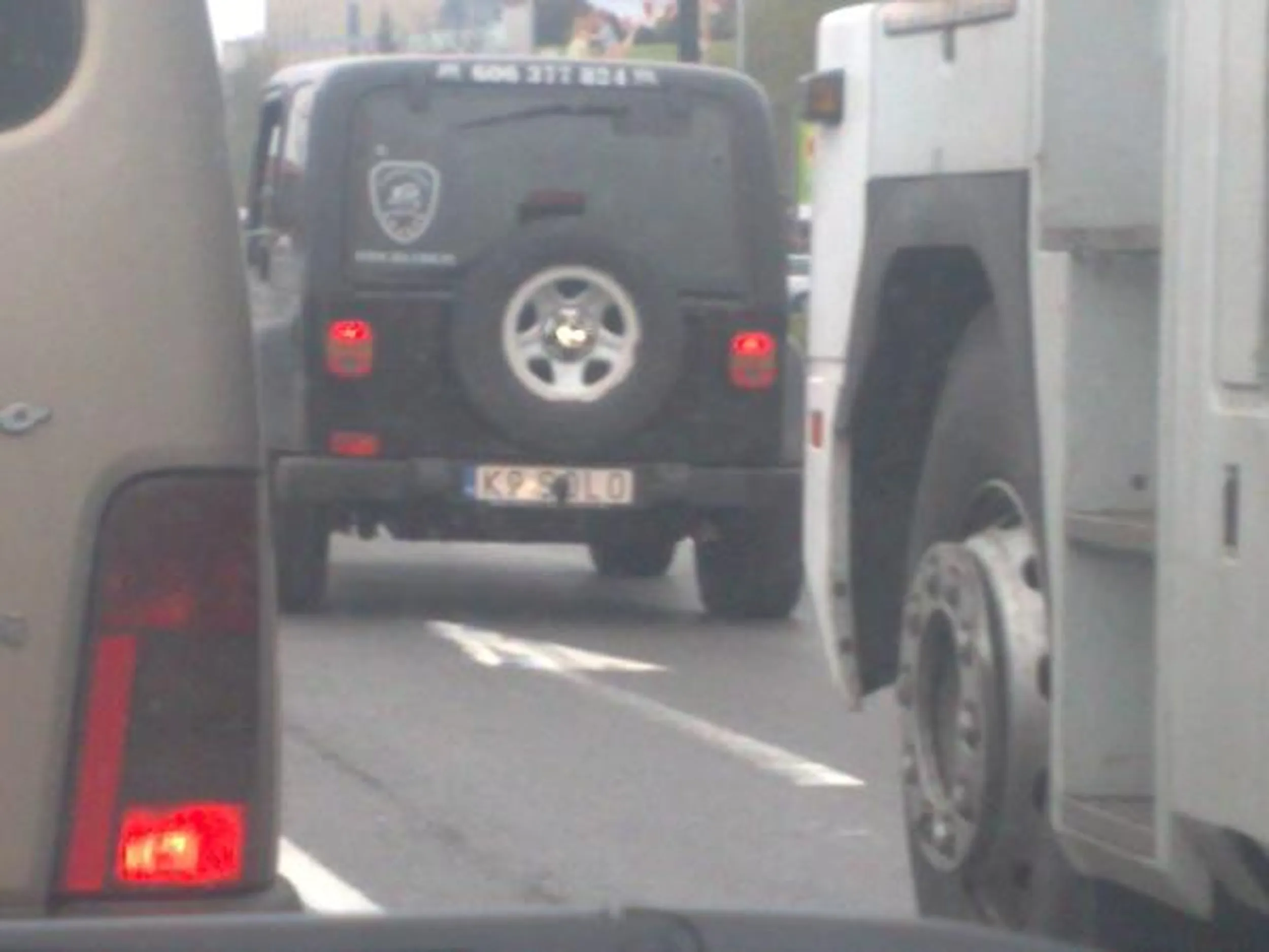 Fajny numer, blacha K9 SOLO