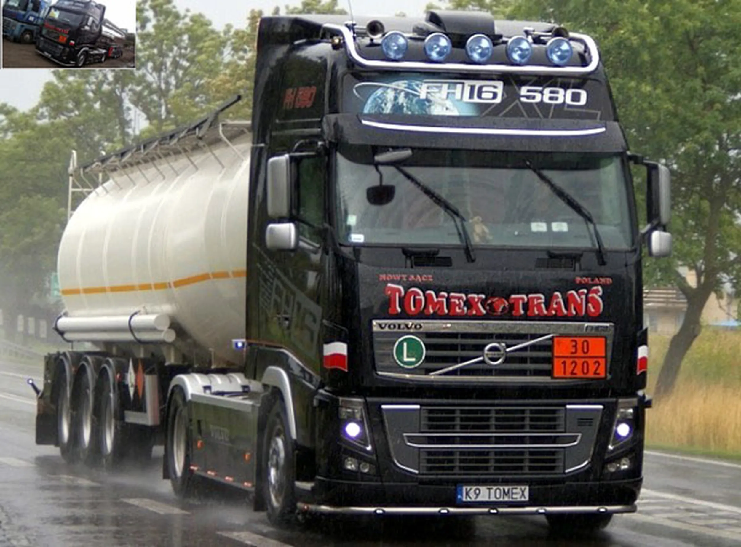 Fajny numer, blacha K9 TOMEX