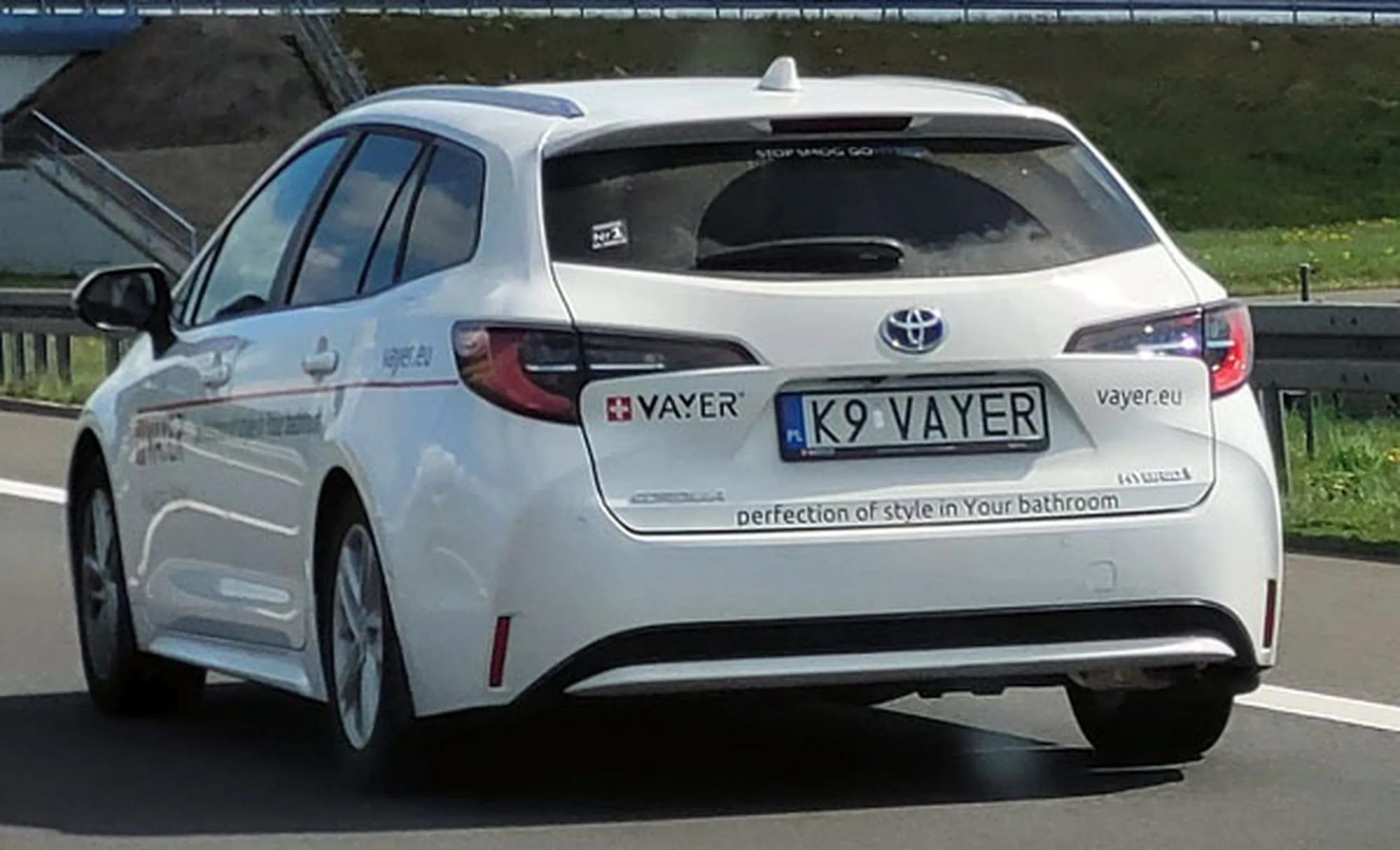 Fajny numer, blacha K9 VAYER