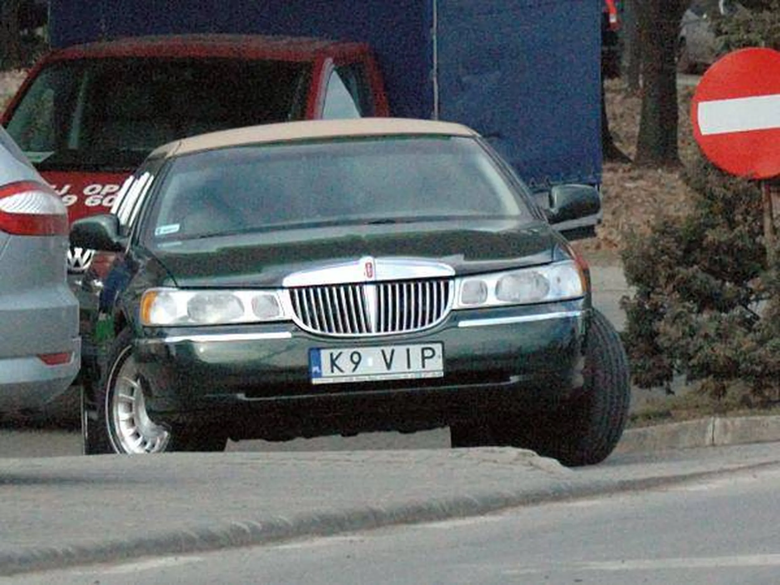 Fajny numer, blacha K9 VIP