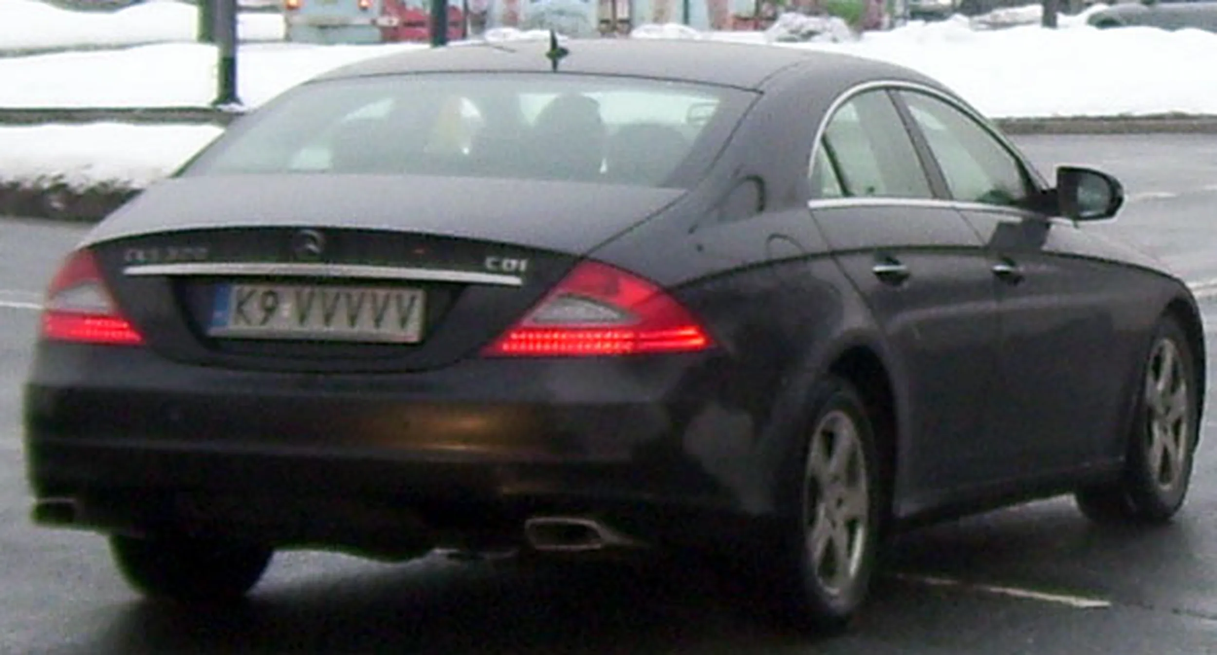 Fajny numer, blacha K9 VVVVV