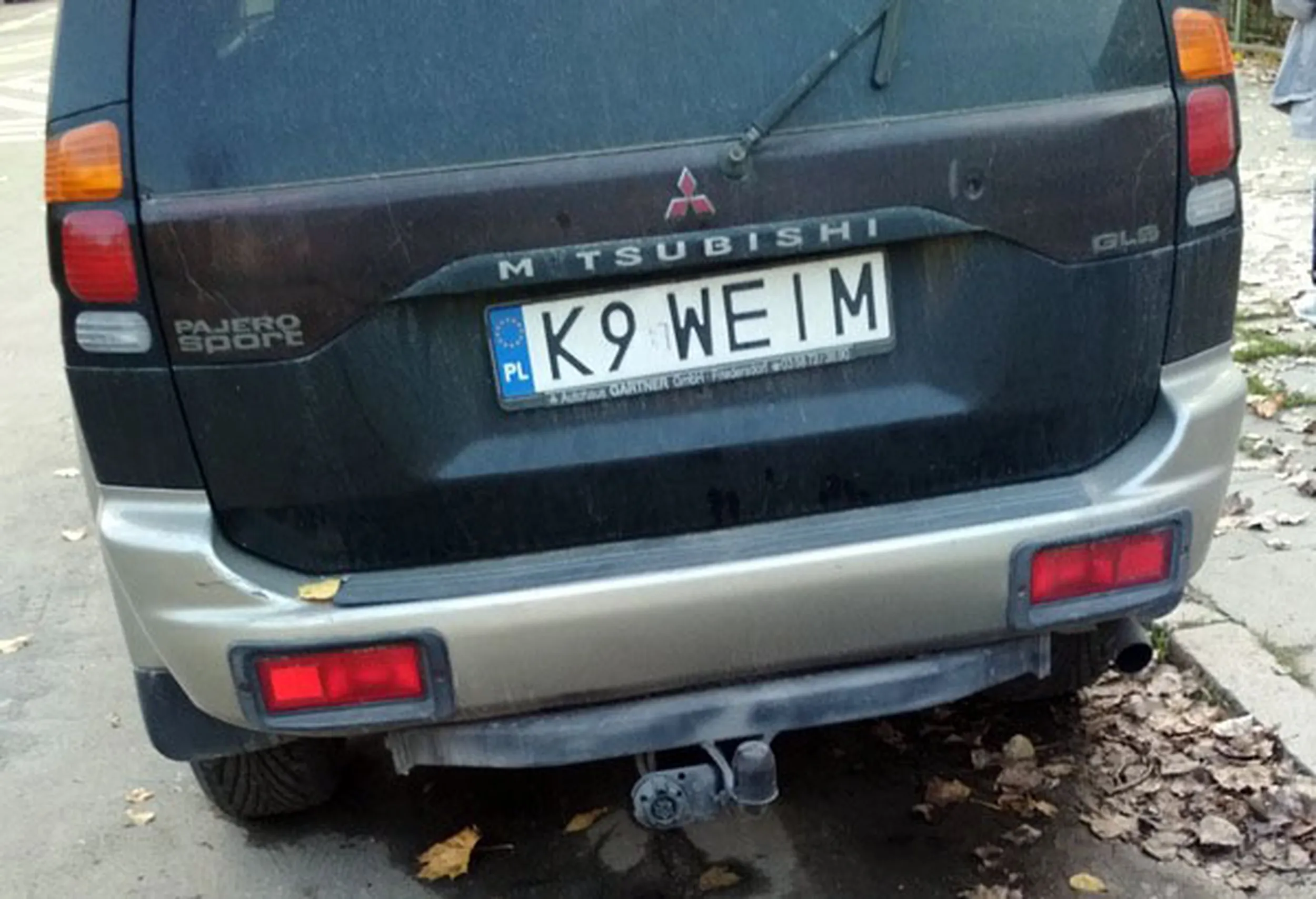 Fajny numer, blacha K9 WEIM