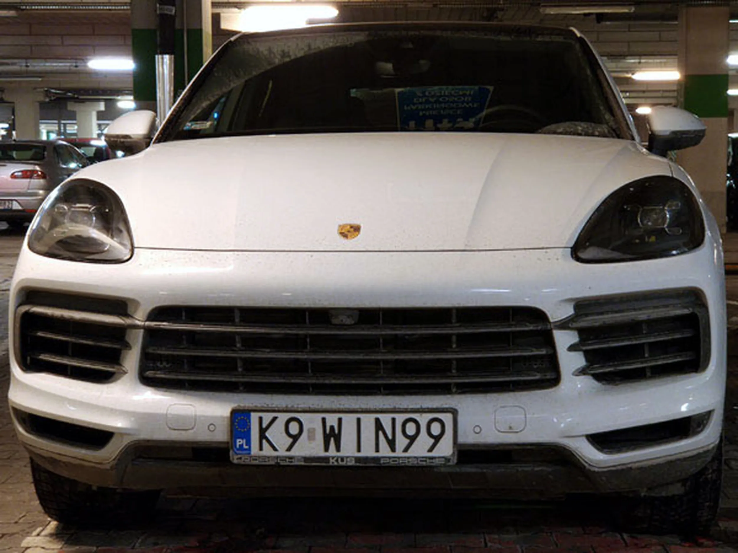 Fajny numer, blacha K9 WIN99