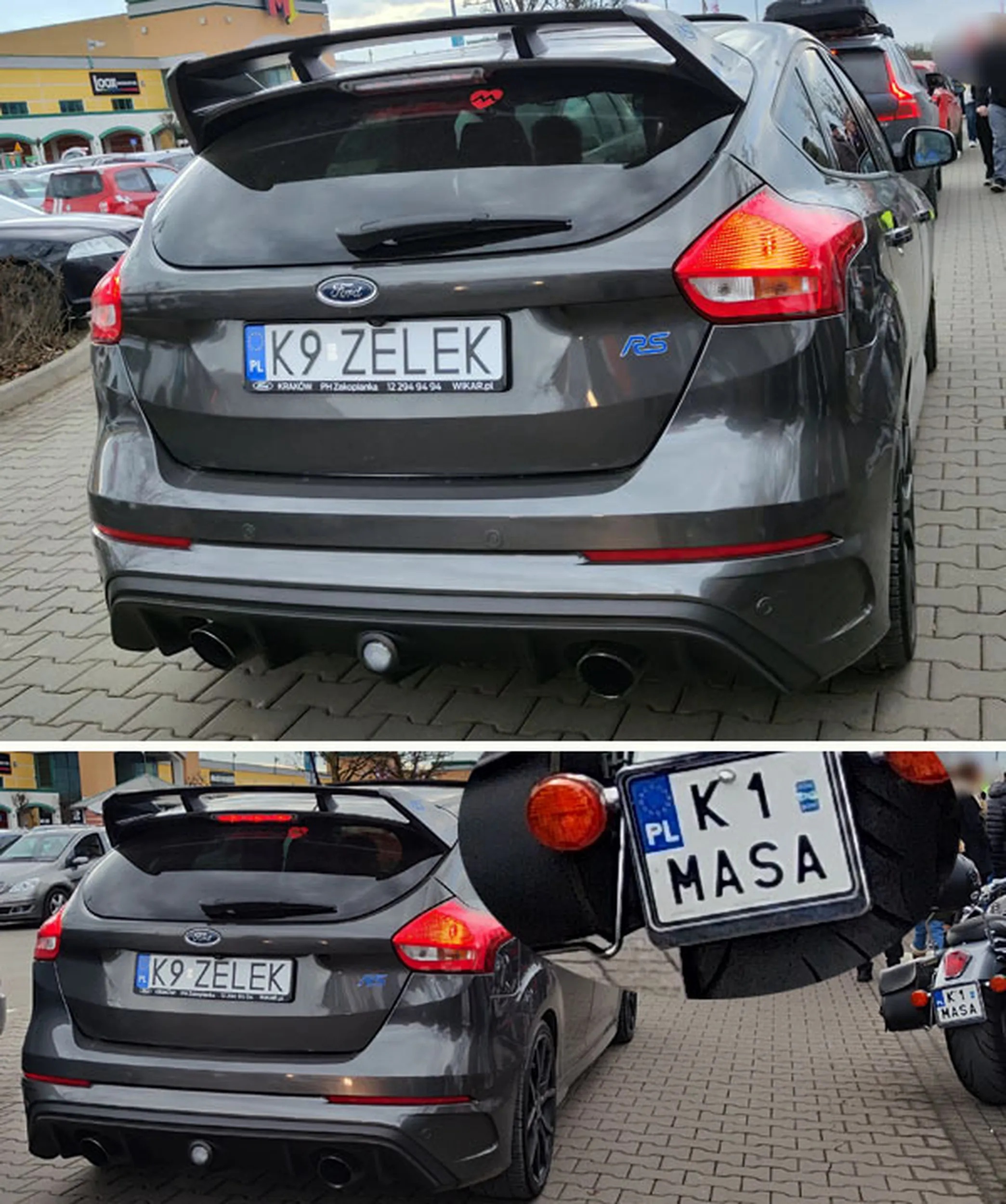 Fajny numer, blacha K9 ZELEK