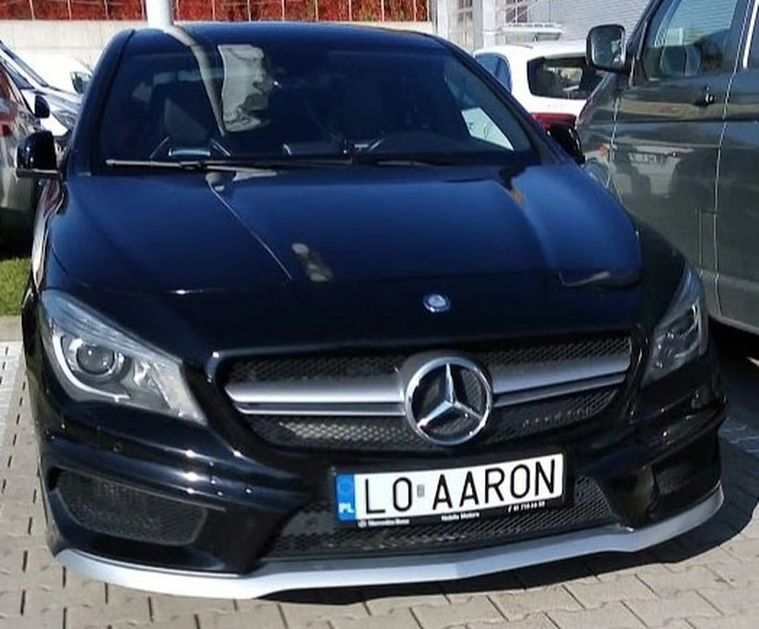 Fajny numer, blacha L0 AARON