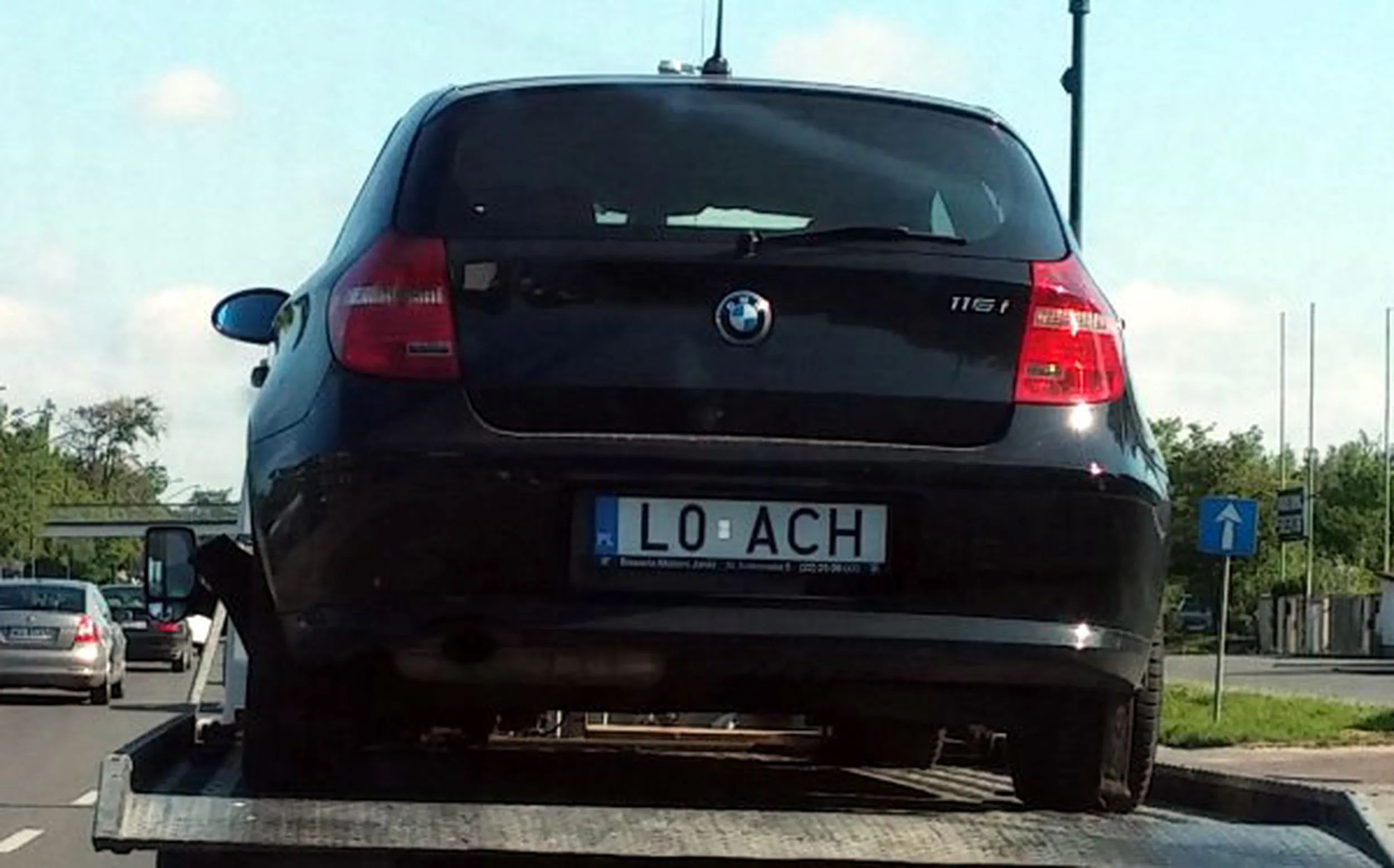 Fajny numer, blacha L0 ACH