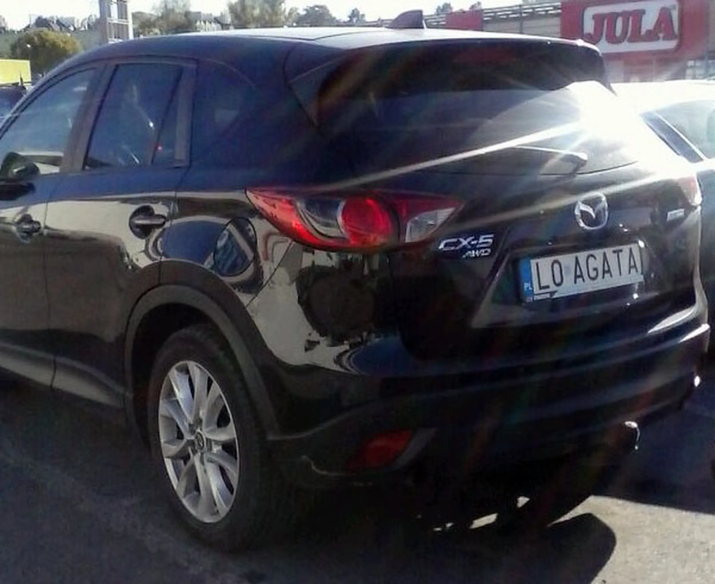 Fajny numer, blacha L0 AGATA