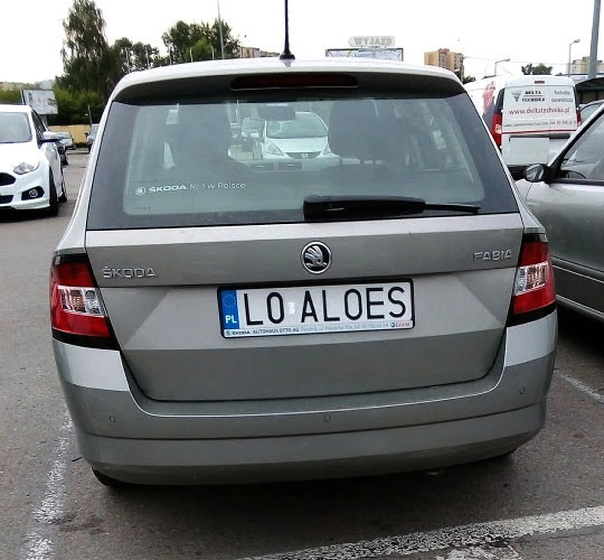 Fajny numer, blacha L0 ALOES