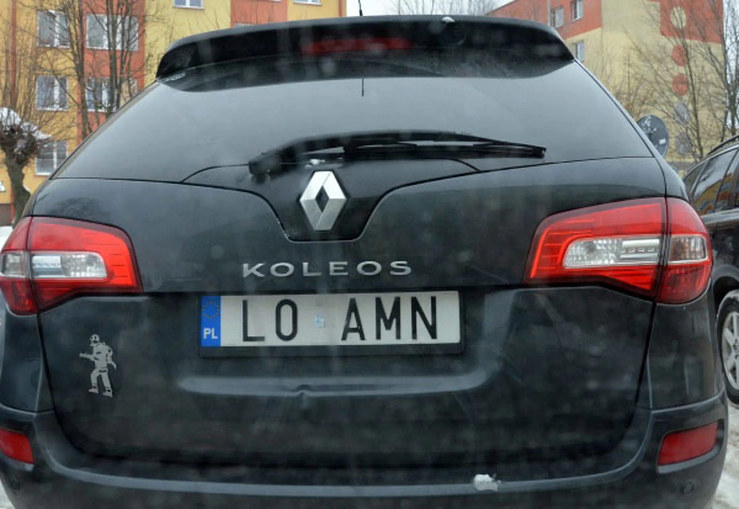 Fajny numer, blacha L0 AMN