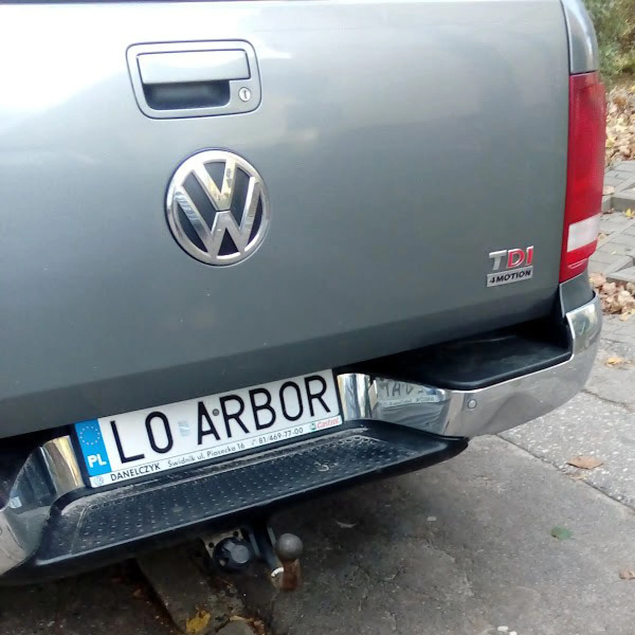 Fajny numer, blacha L0 ARBOR