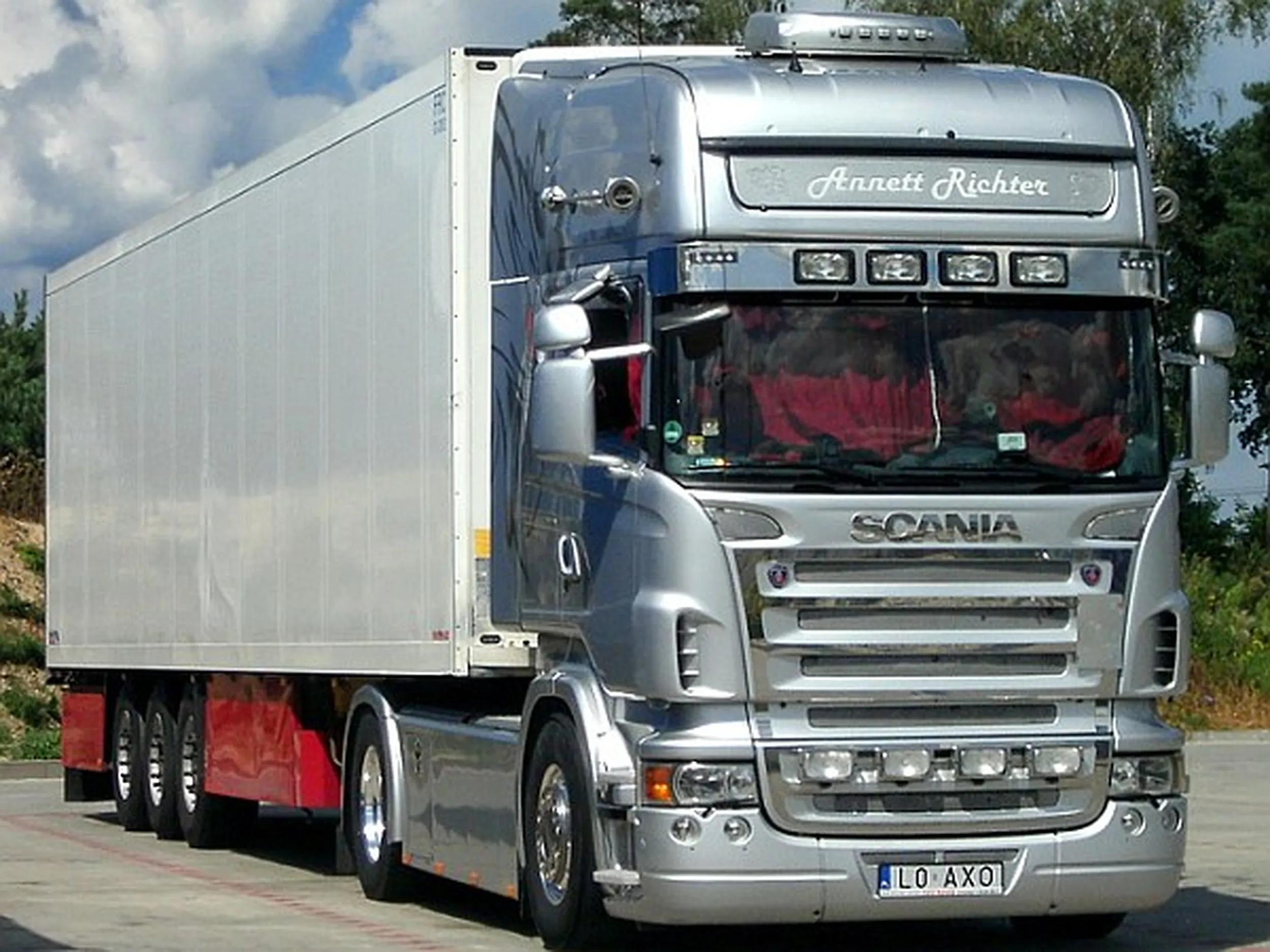 Fajny numer, blacha L0 AXO