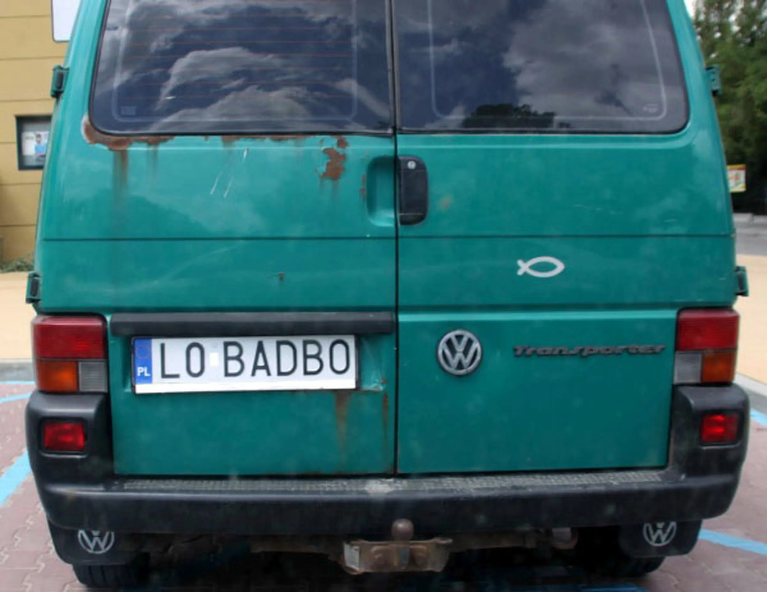 Fajny numer, blacha L0 BADBO