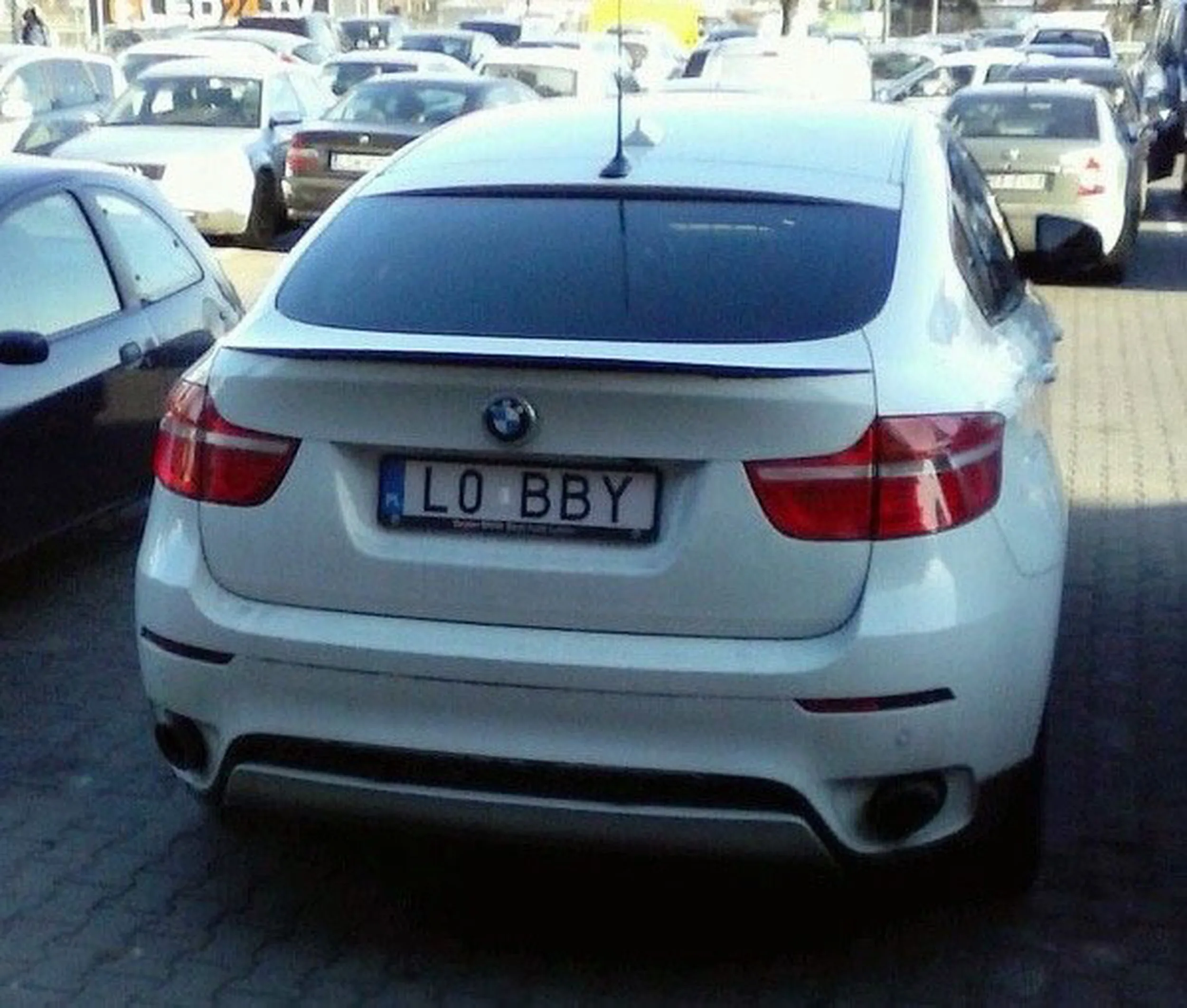 Fajny numer, blacha L0 BBY