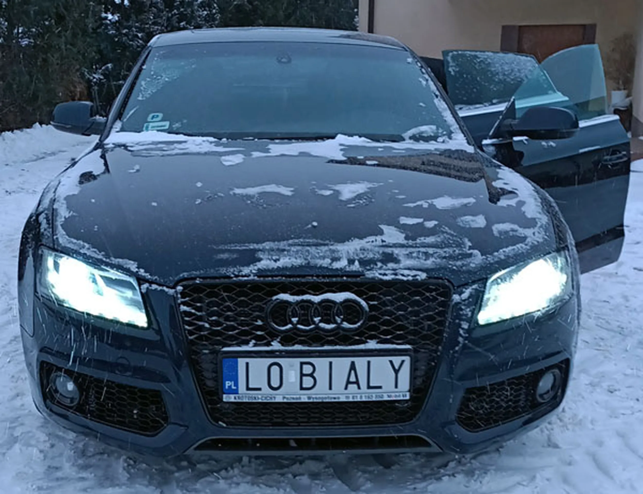 Fajny numer, blacha L0 BIALY