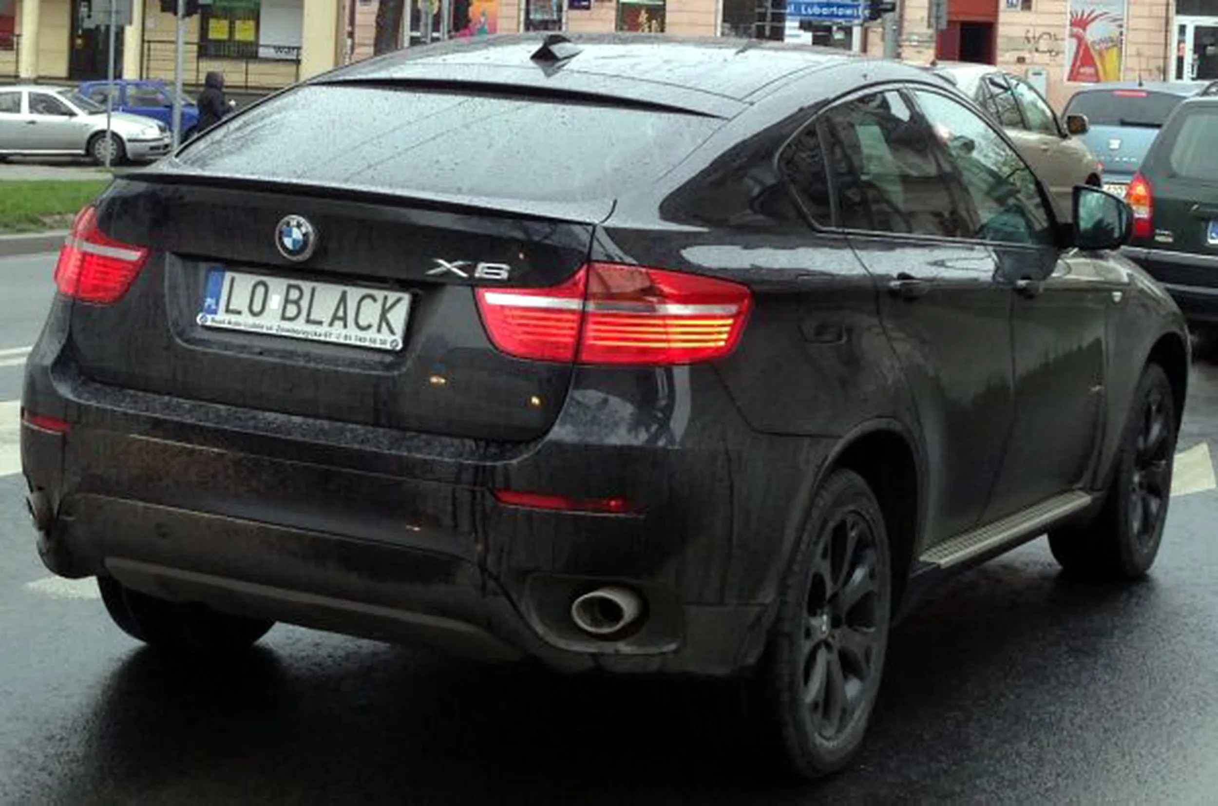 Fajny numer, blacha L0 BLACK