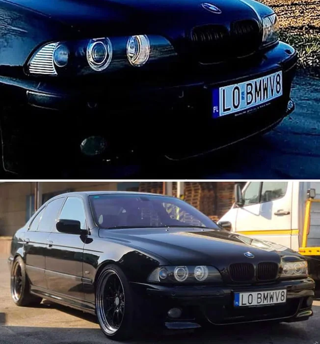 Fajny numer, blacha L0 BMWV8