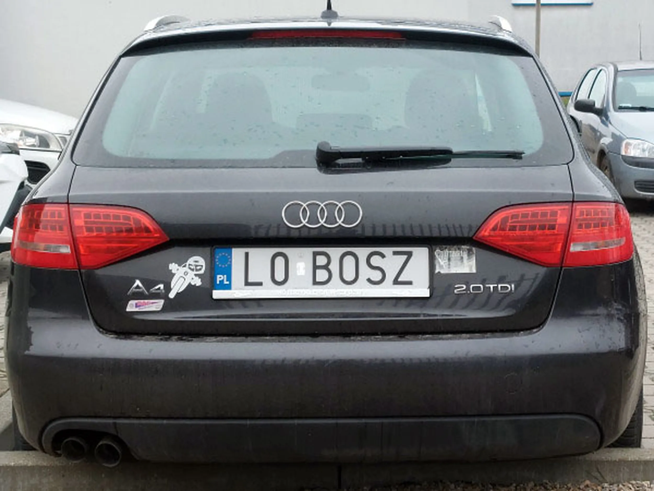 Fajny numer, blacha L0 BOSZ