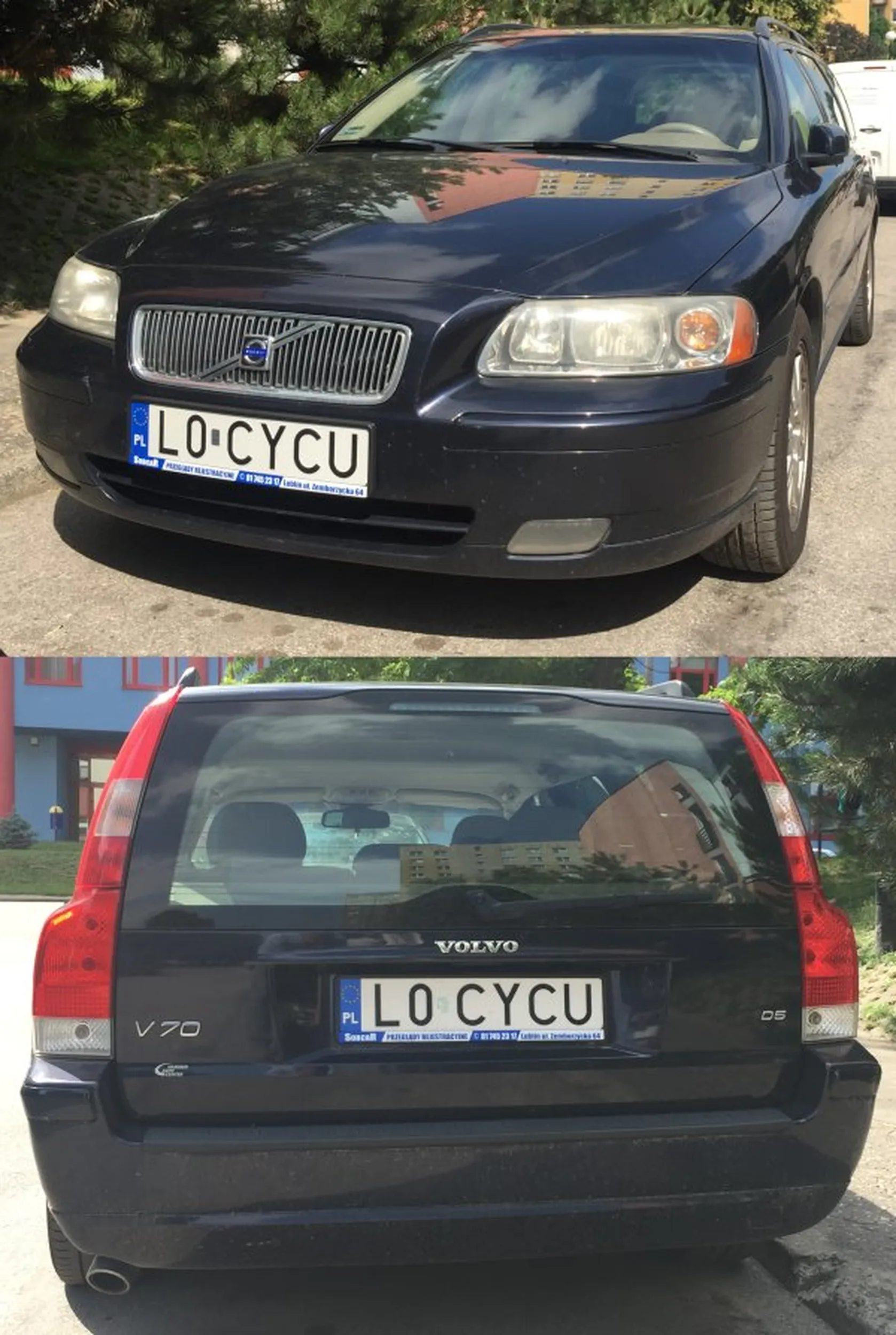 Fajny numer, blacha L0 CYCU