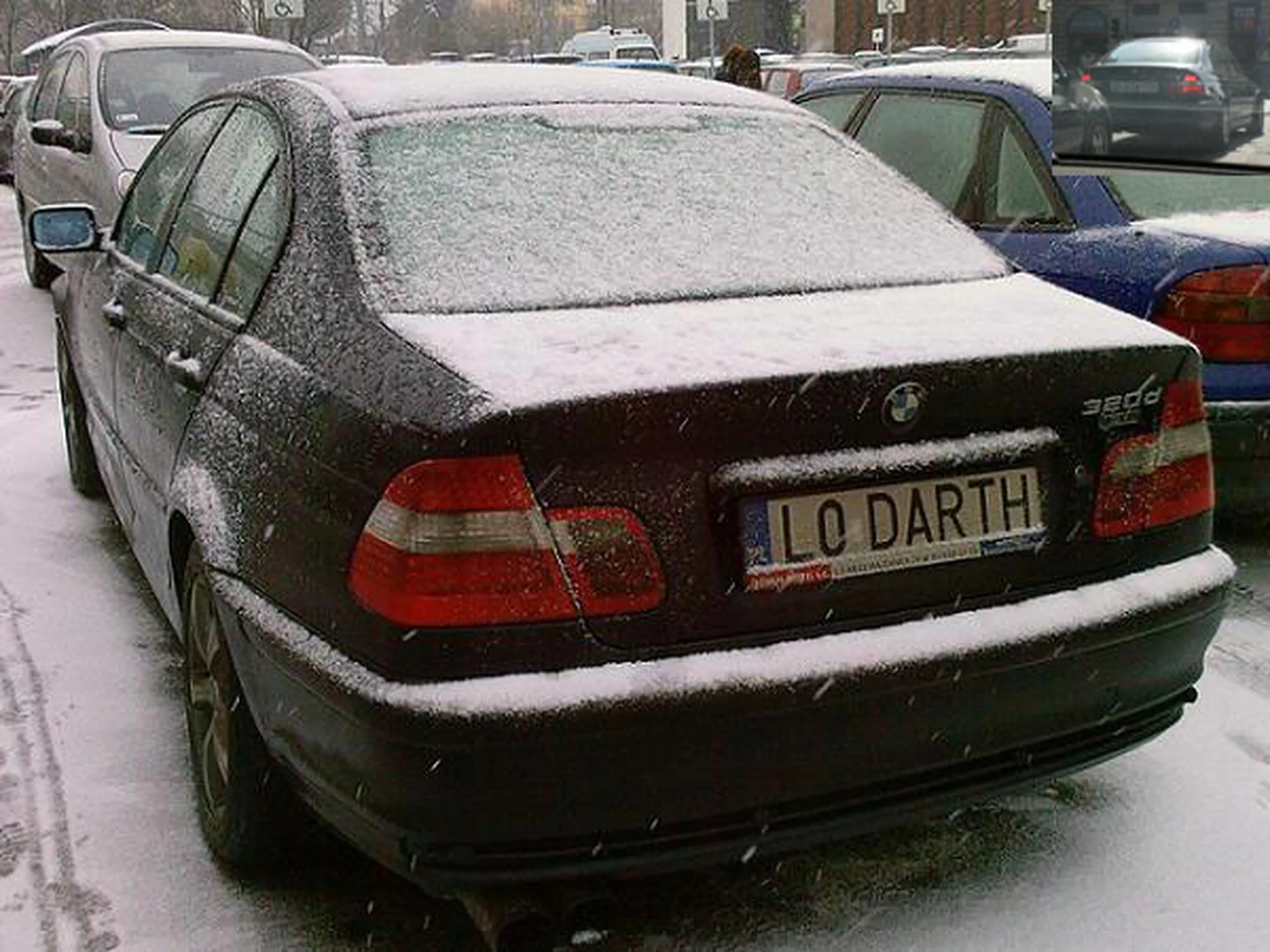 Fajny numer, blacha L0 DARTH