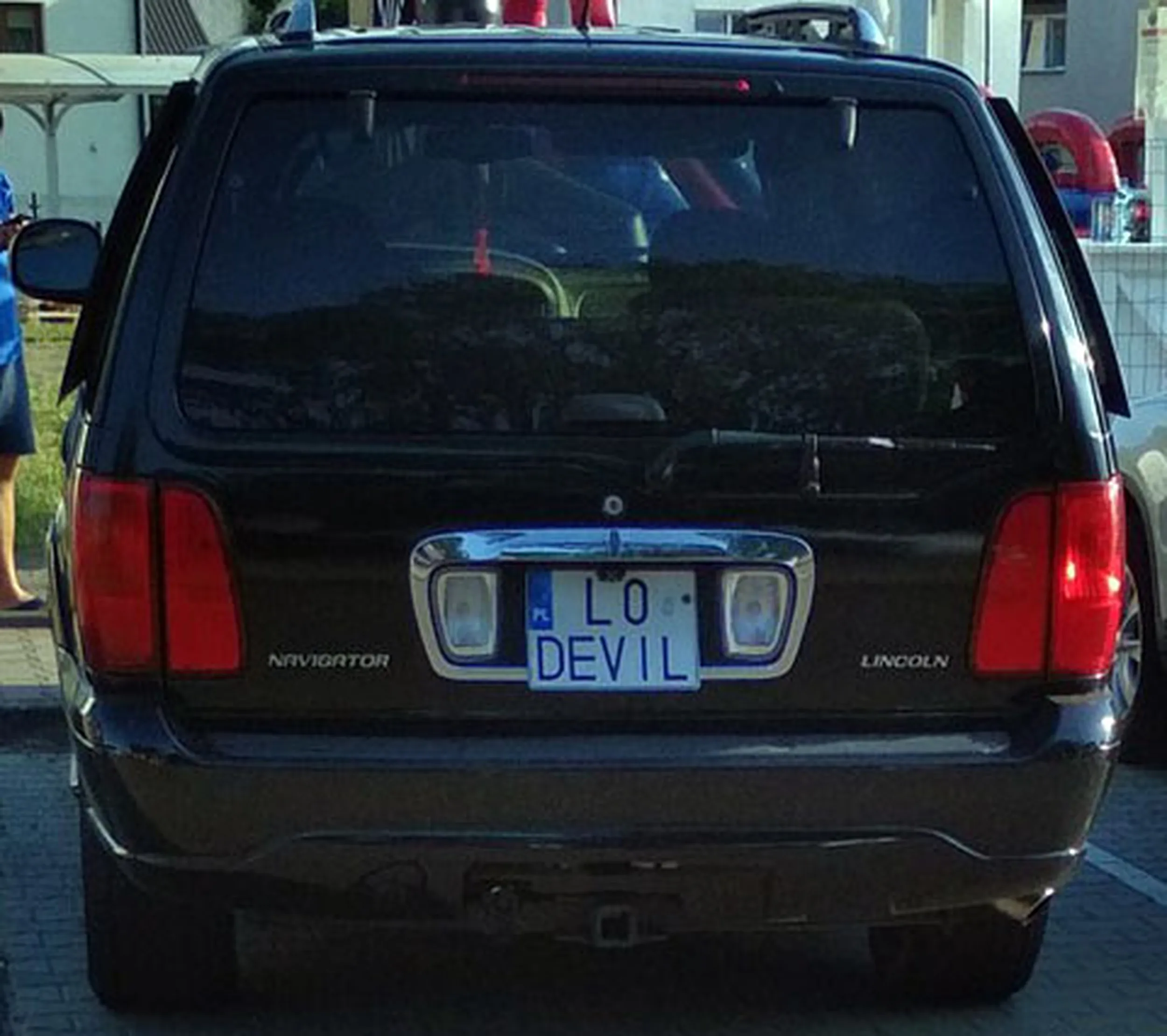 Fajny numer, blacha L0 DEVIL