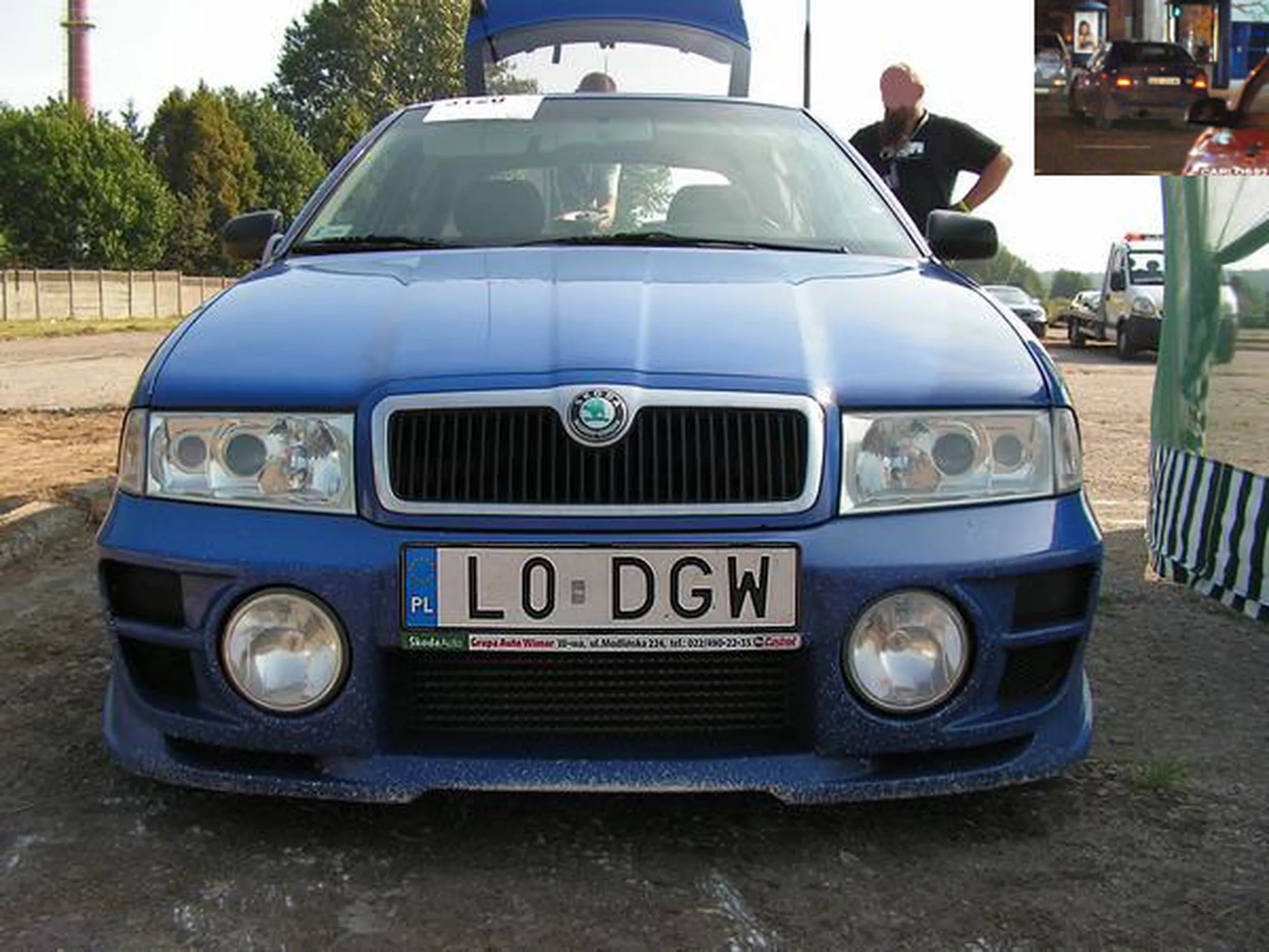 Fajny numer, blacha L0 DGW